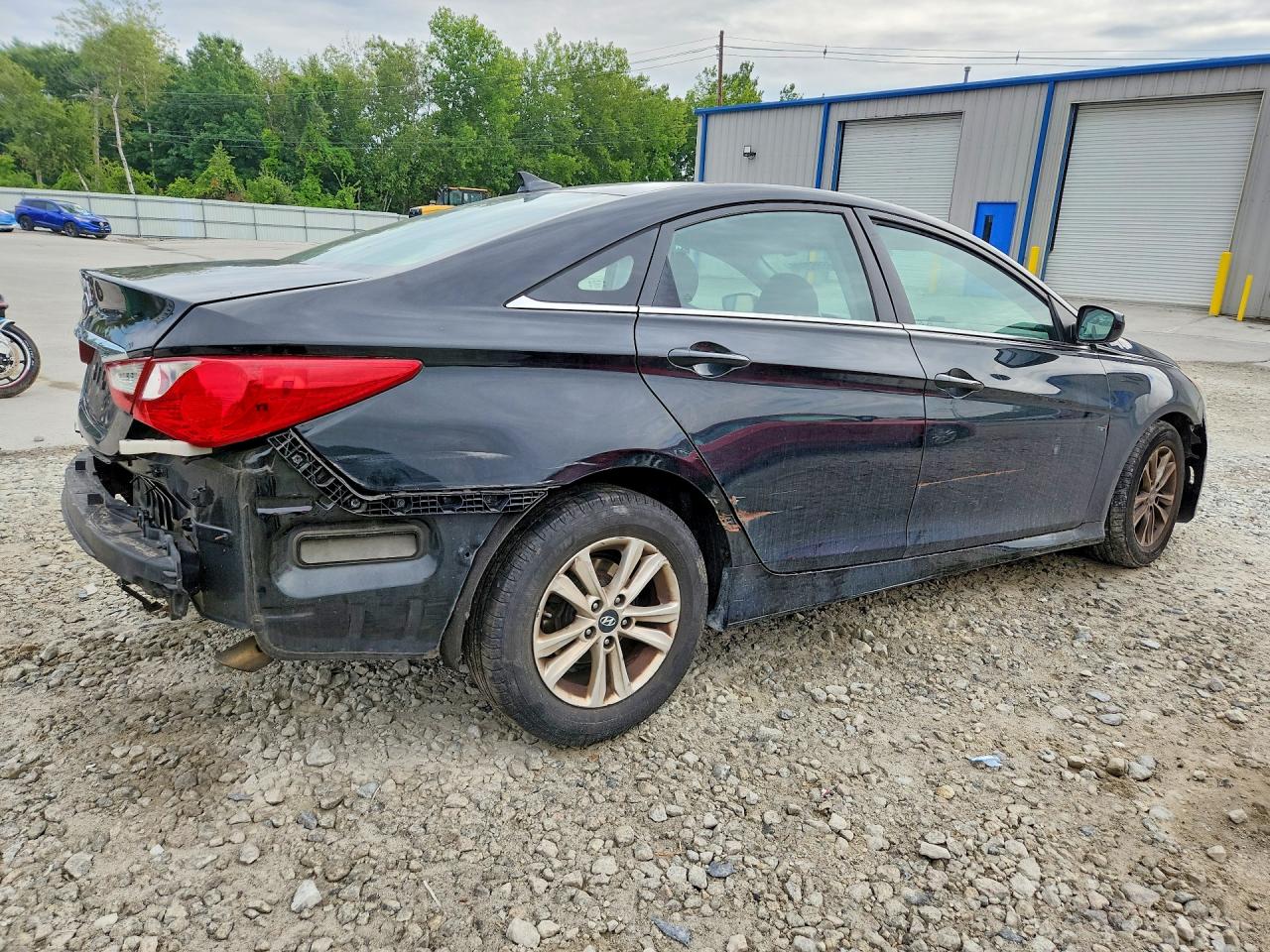 2014 Hyundai Sonata Gls Black vin: 5NPEB4AC7EH839525