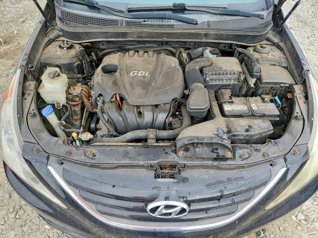 2014 Hyundai Sonata Gls Black vin: 5NPEB4AC7EH839525
