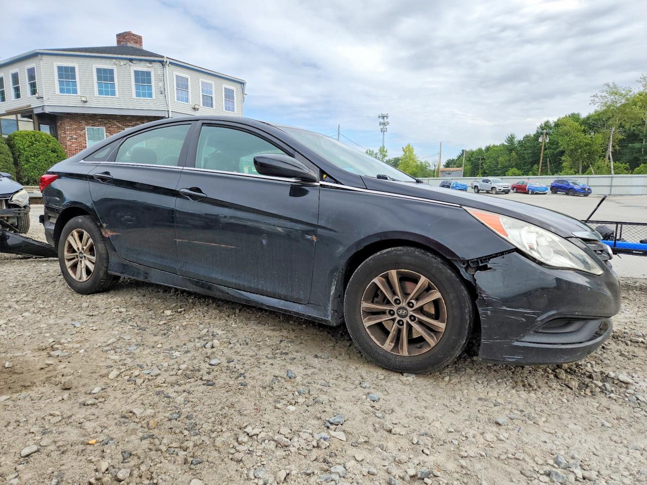 2014 Hyundai Sonata Gls Black vin: 5NPEB4AC7EH839525