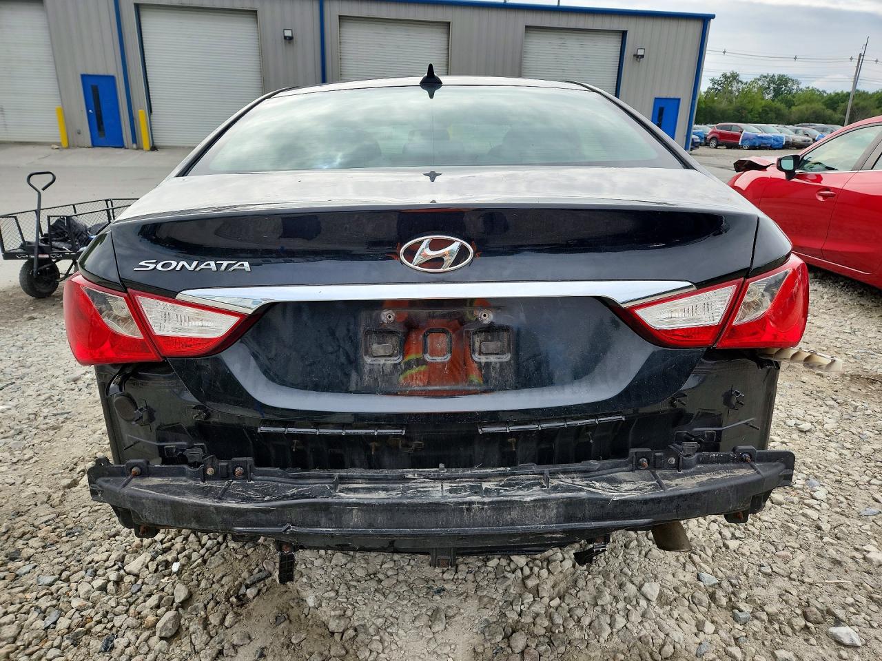 2014 Hyundai Sonata Gls Black vin: 5NPEB4AC7EH839525