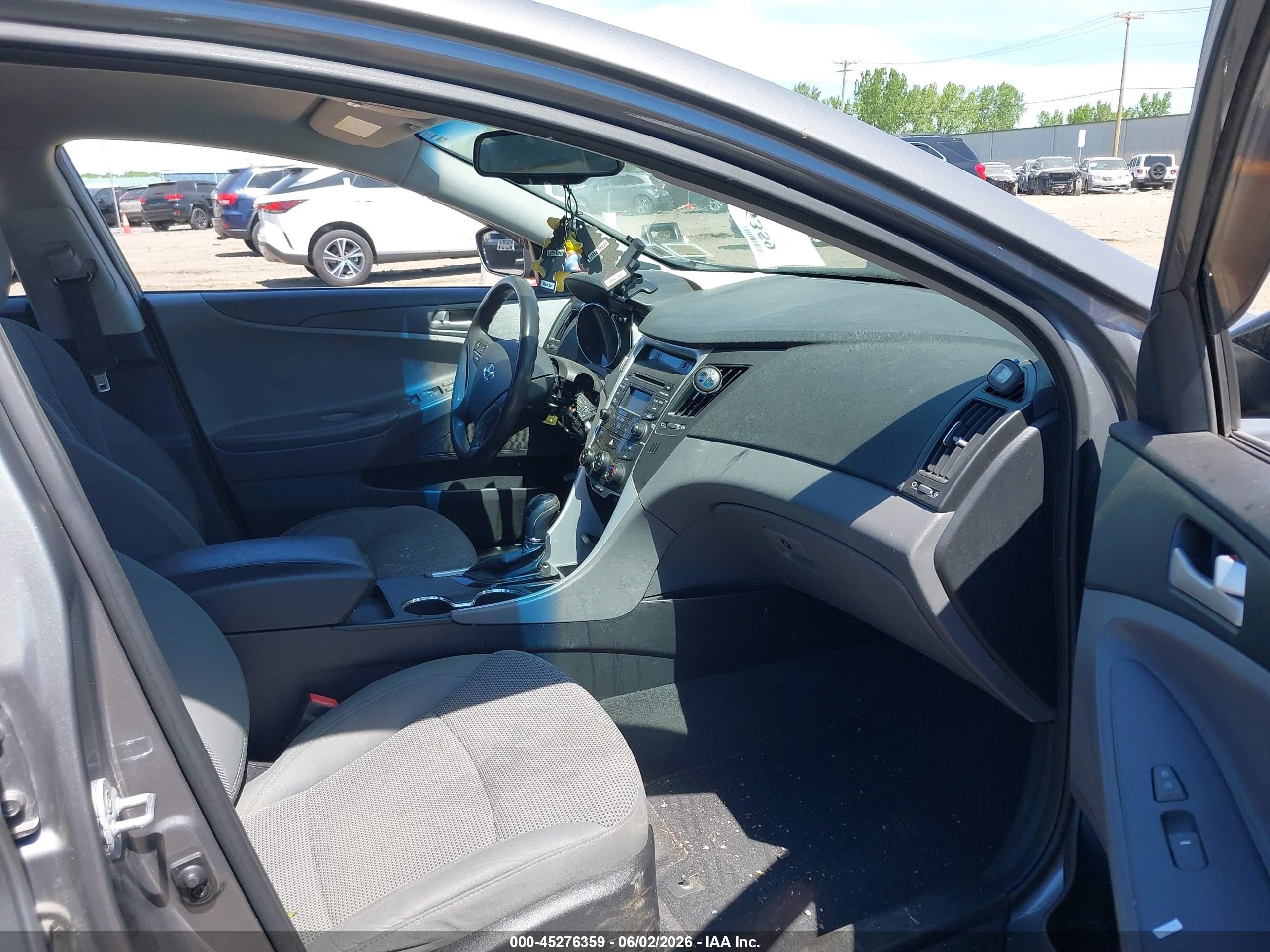 2014 Hyundai Sonata Gls Gray vin: 5NPEB4AC7EH843543