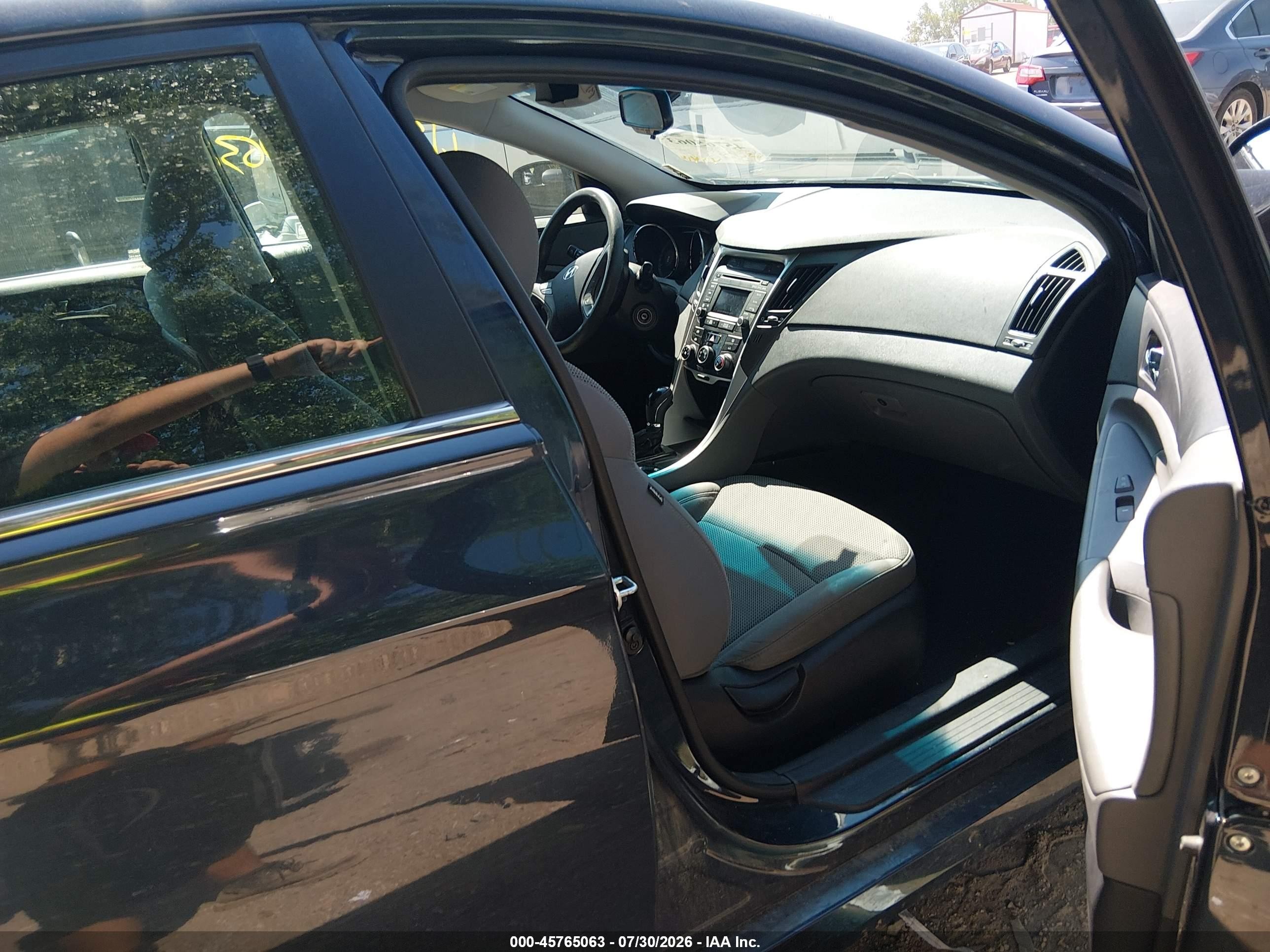 2014 Hyundai Sonata Gls Blue vin: 5NPEB4AC7EH847706