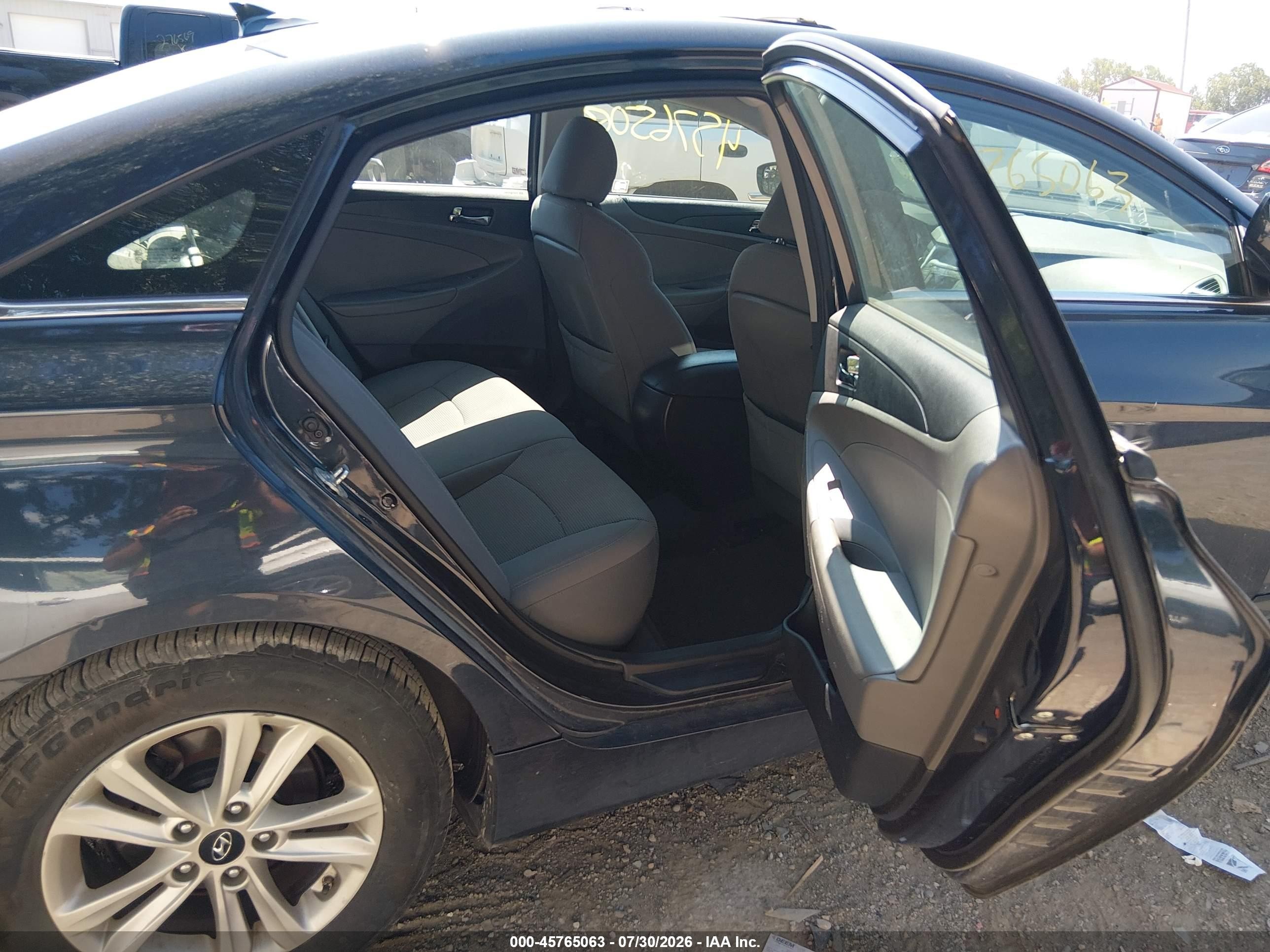 2014 Hyundai Sonata Gls Blue vin: 5NPEB4AC7EH847706