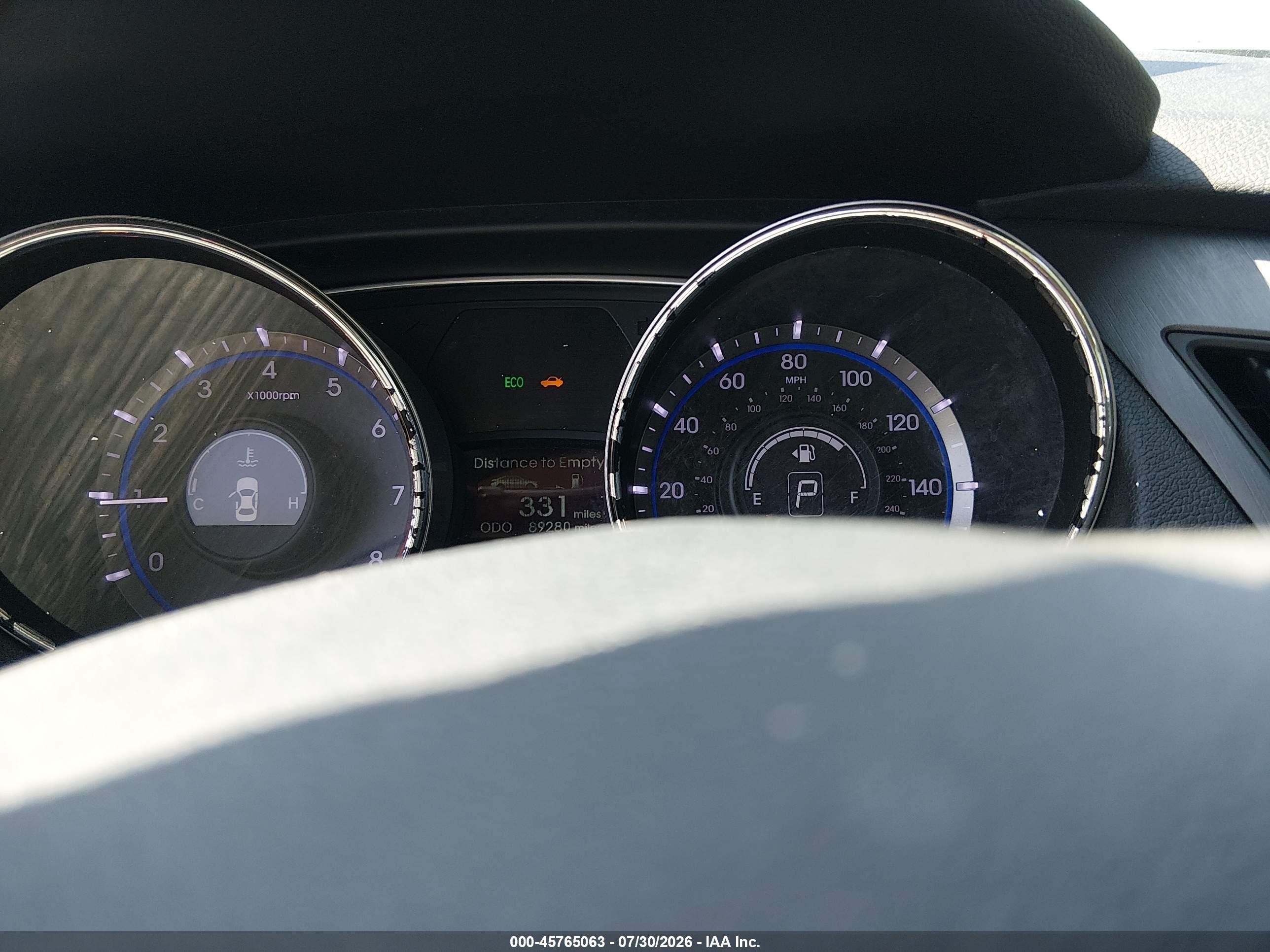 2014 Hyundai Sonata Gls Blue vin: 5NPEB4AC7EH847706