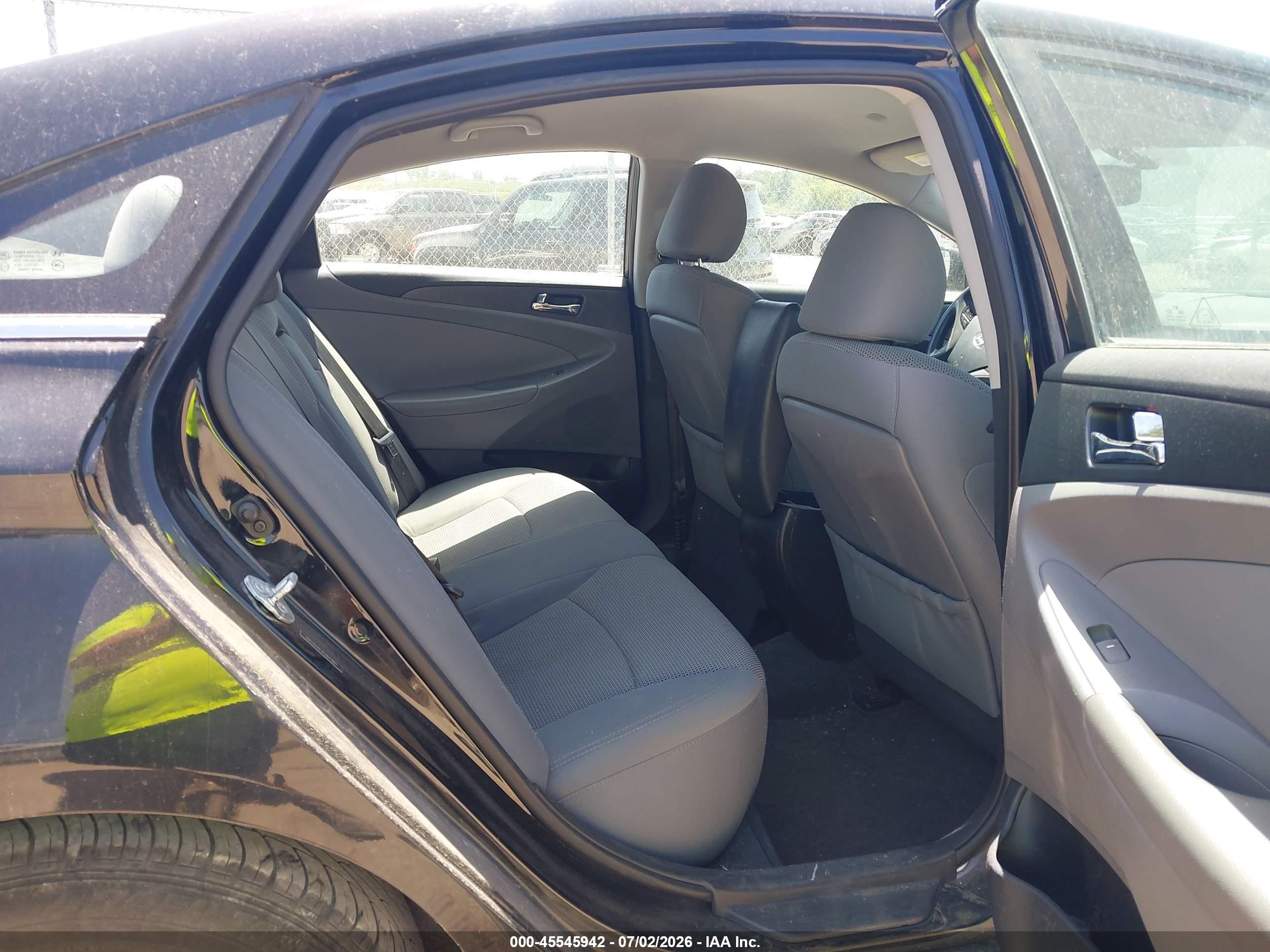 2014 Hyundai Sonata Gls Black vin: 5NPEB4AC7EH847897
