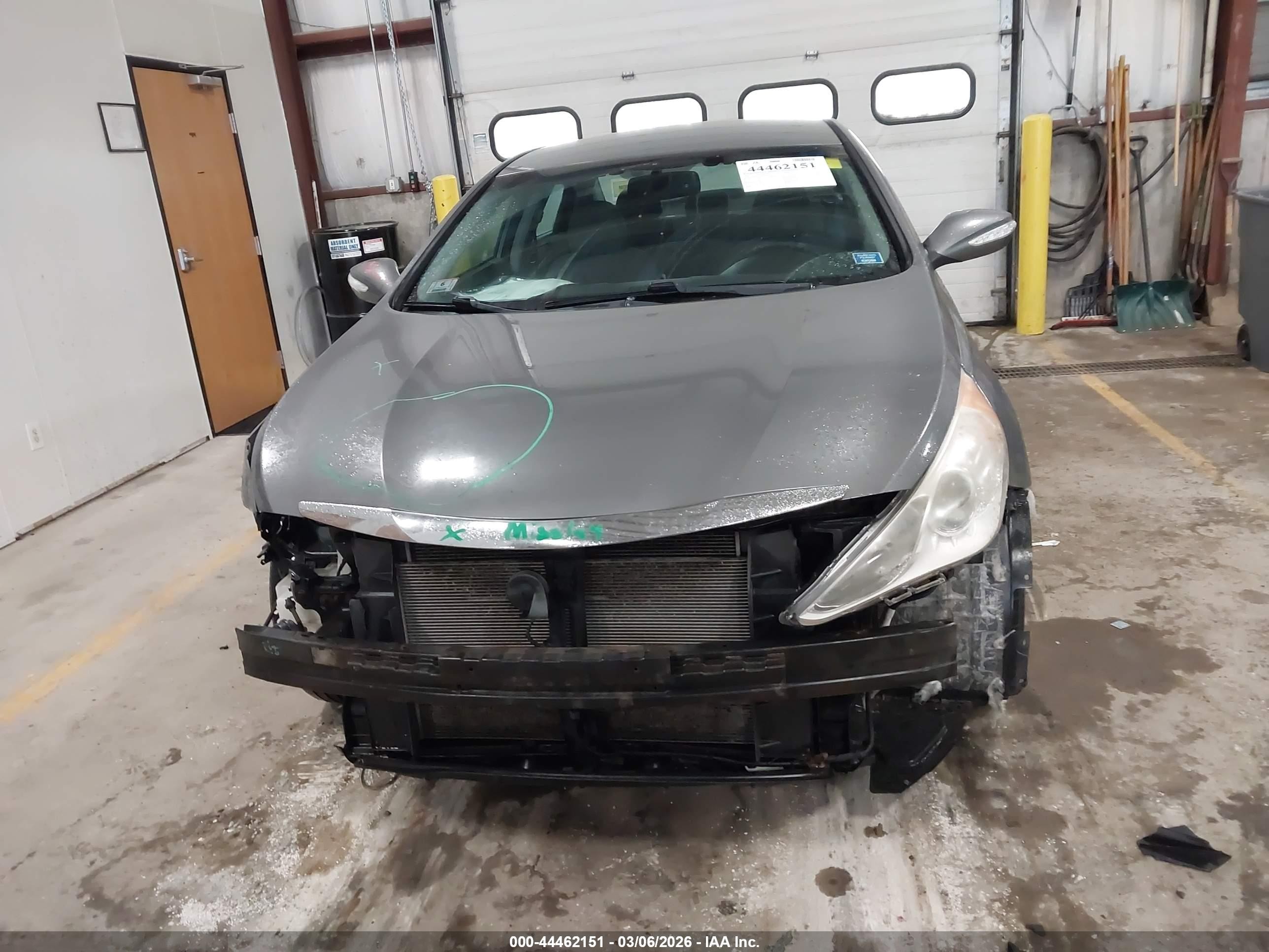 2014 Hyundai Sonata Gls Gray vin: 5NPEB4AC7EH860570