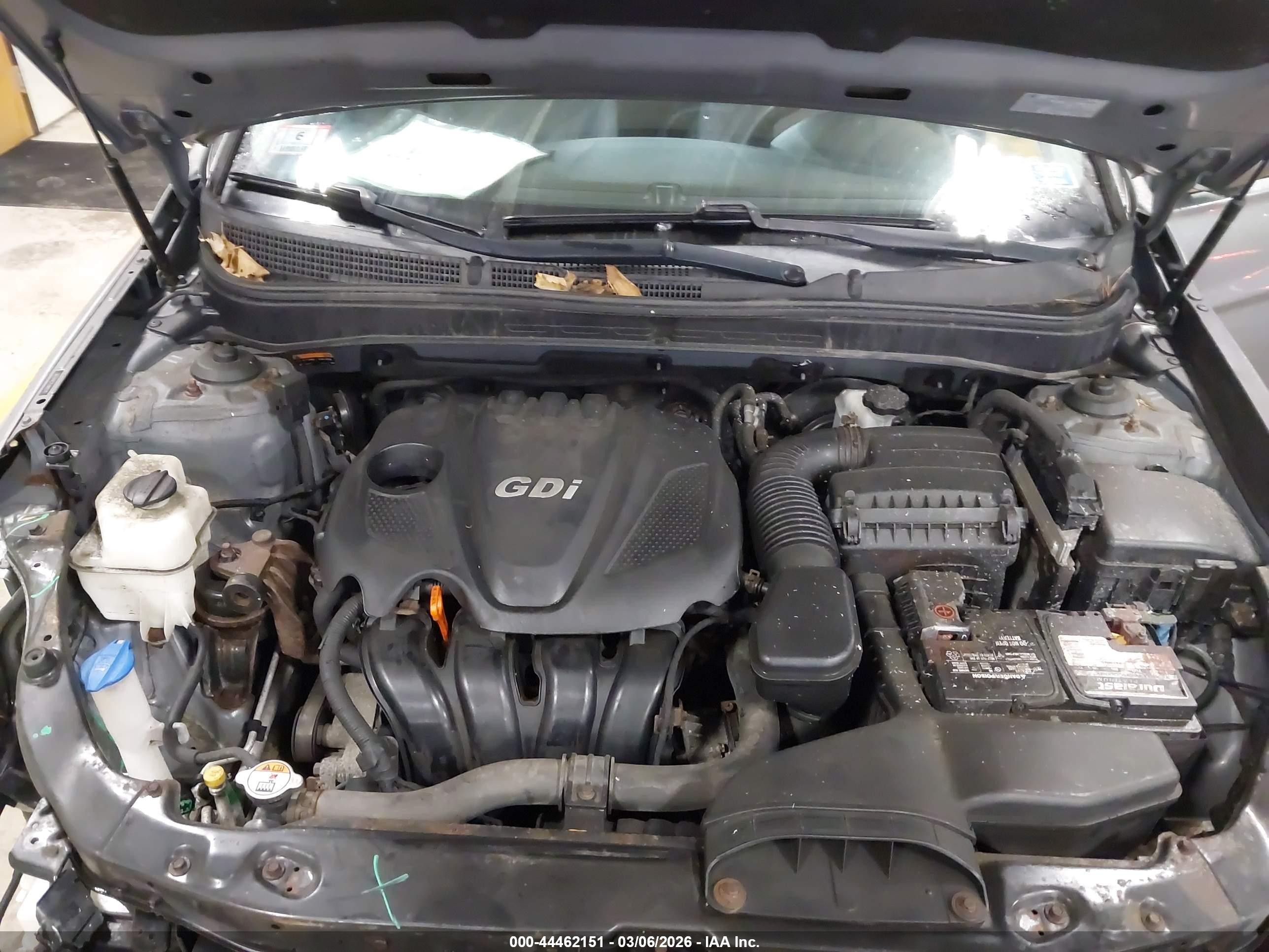 2014 Hyundai Sonata Gls Gray vin: 5NPEB4AC7EH860570