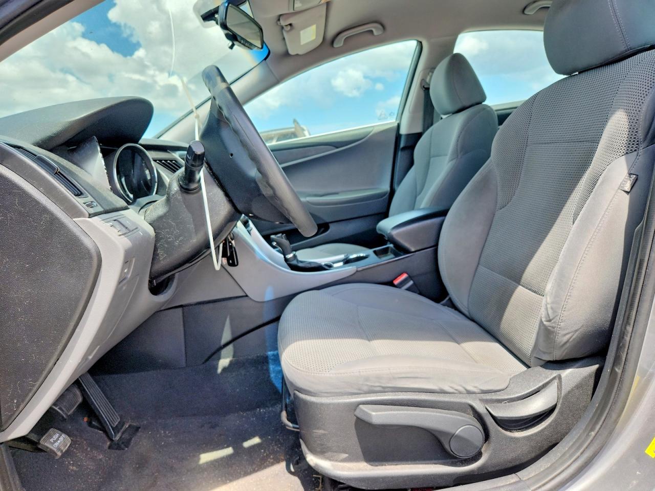 2014 Hyundai Sonata Gls Gray vin: 5NPEB4AC7EH860861