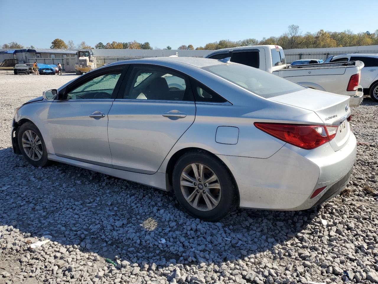 2014 Hyundai Sonata Gls Серебряный vin: 5NPEB4AC7EH862822