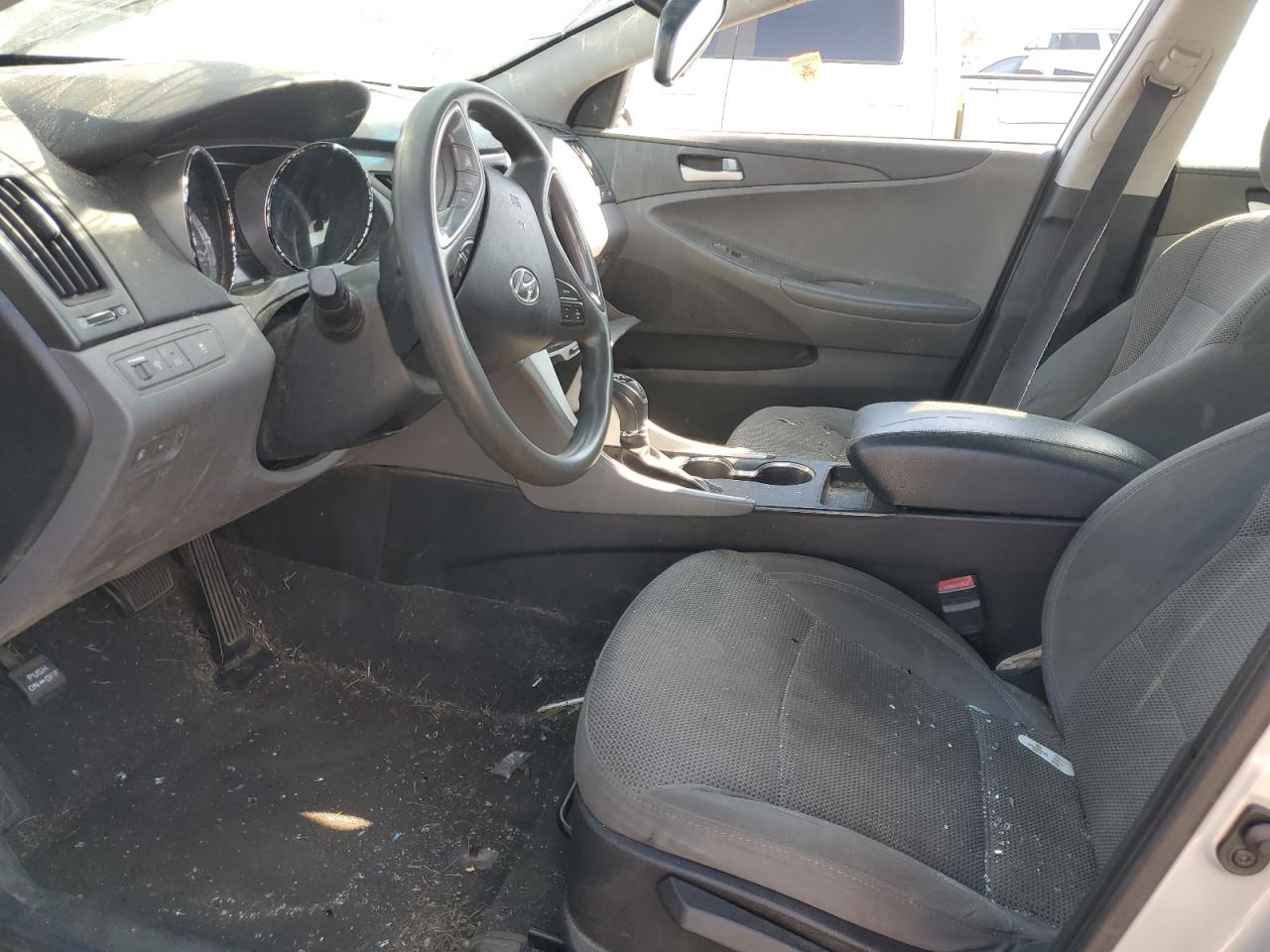 2014 Hyundai Sonata Gls Серебряный vin: 5NPEB4AC7EH862822