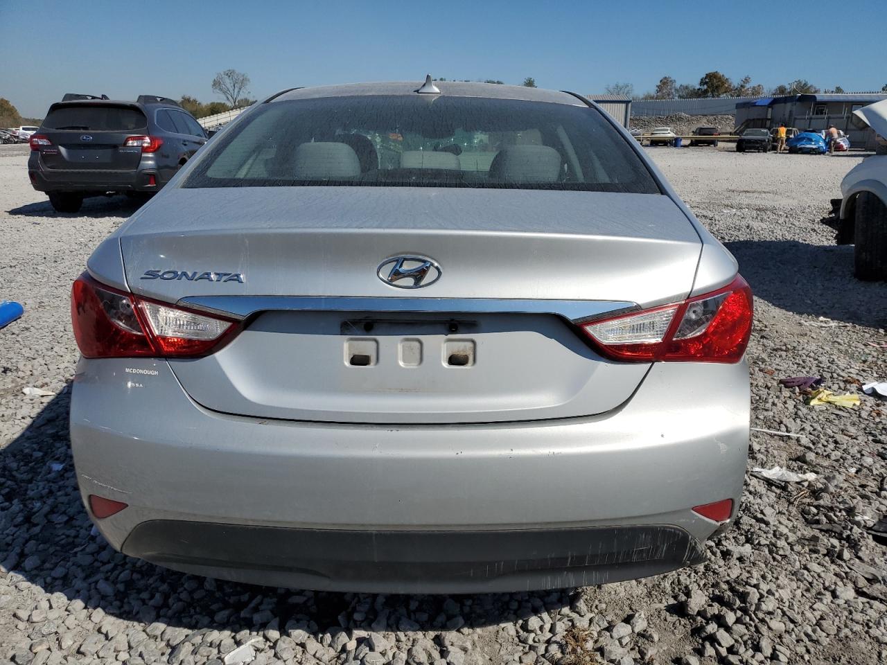 2014 Hyundai Sonata Gls Серебряный vin: 5NPEB4AC7EH862822