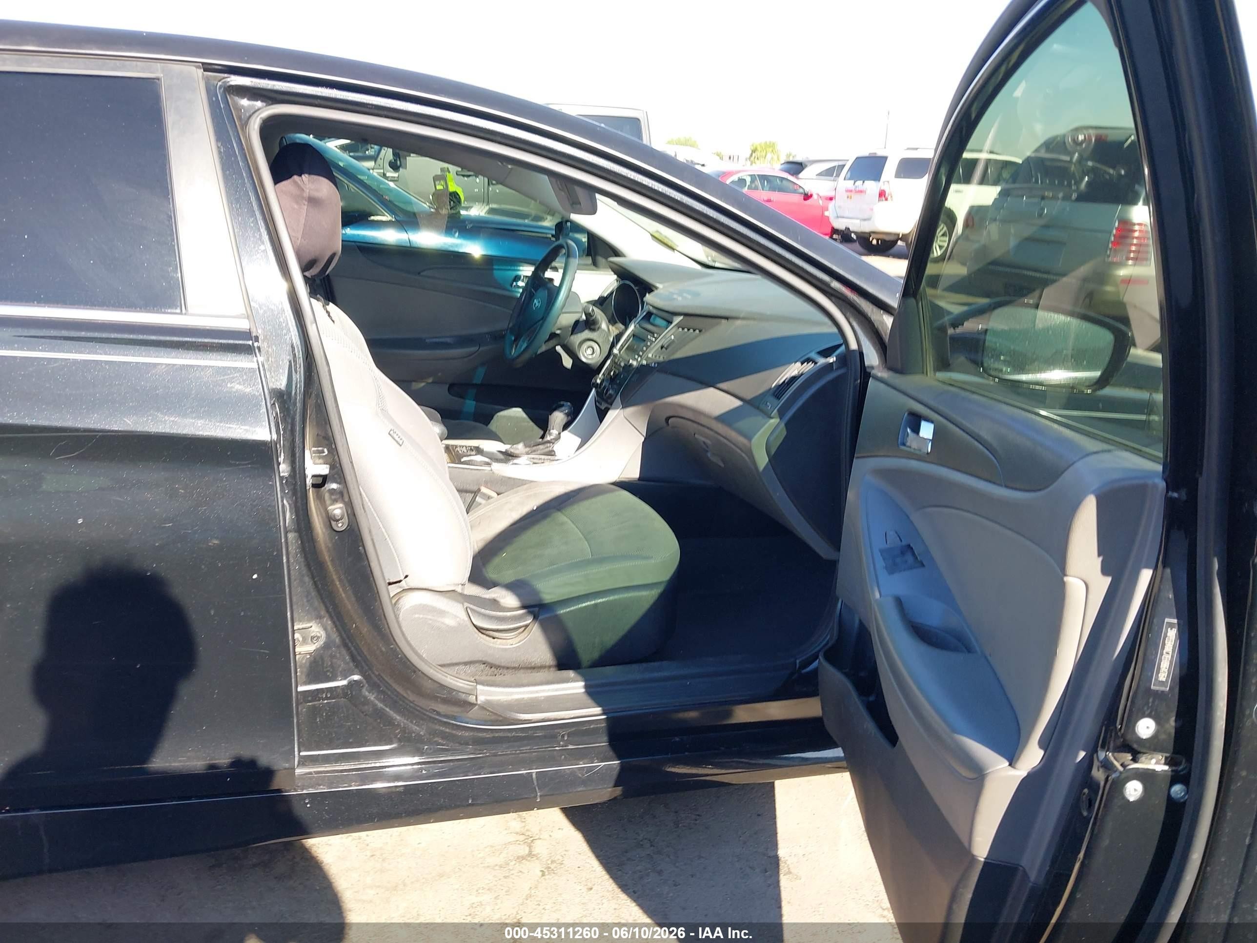 2014 Hyundai Sonata Gls Black vin: 5NPEB4AC7EH864764