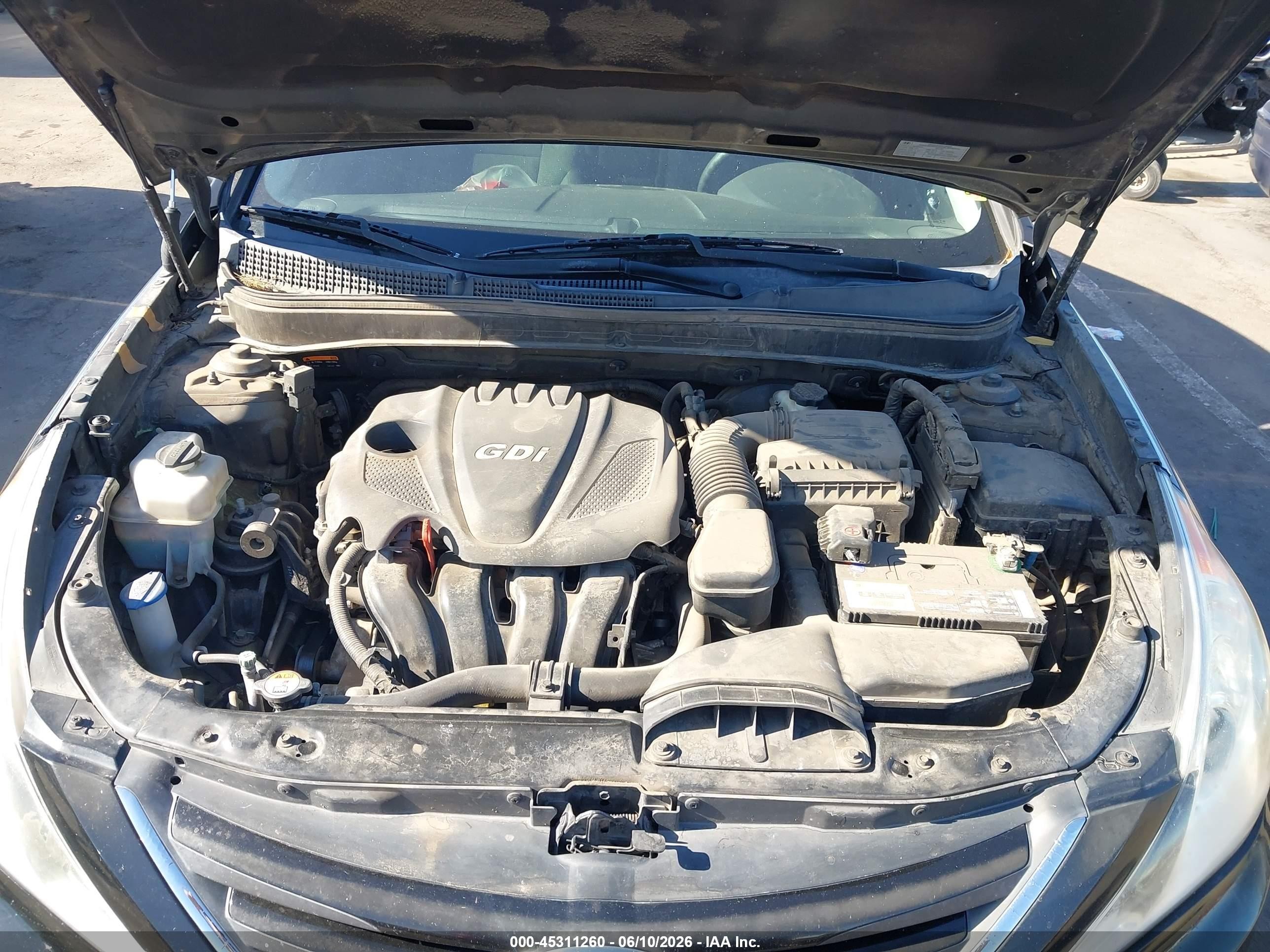 2014 Hyundai Sonata Gls Black vin: 5NPEB4AC7EH864764