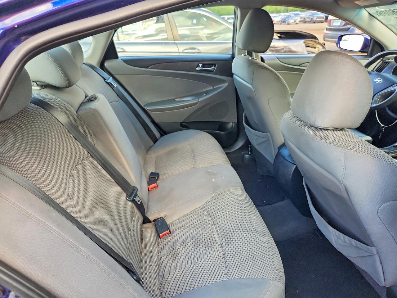 2014 Hyundai Sonata Gls Синий vin: 5NPEB4AC7EH870404