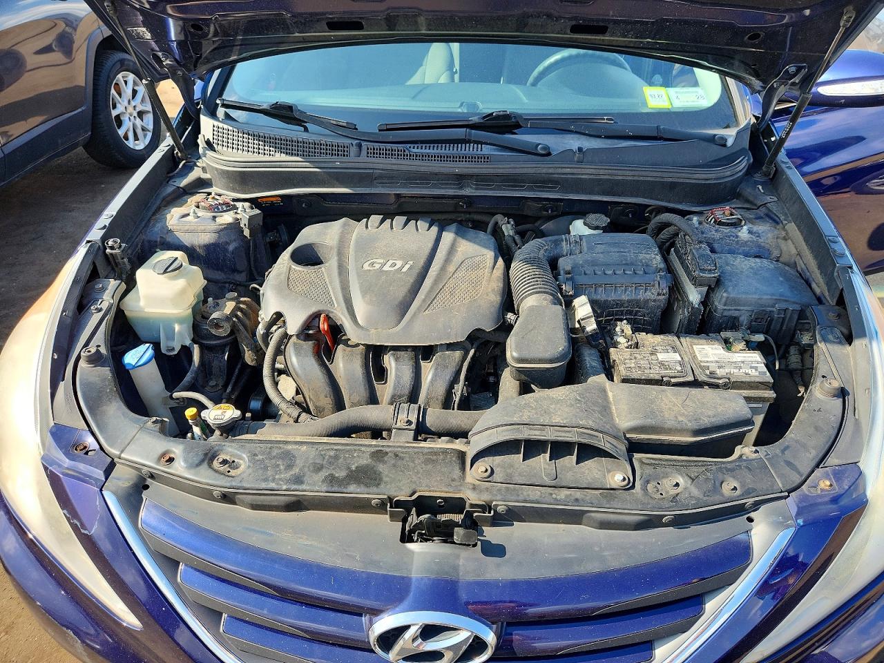2014 Hyundai Sonata Gls Синий vin: 5NPEB4AC7EH870404