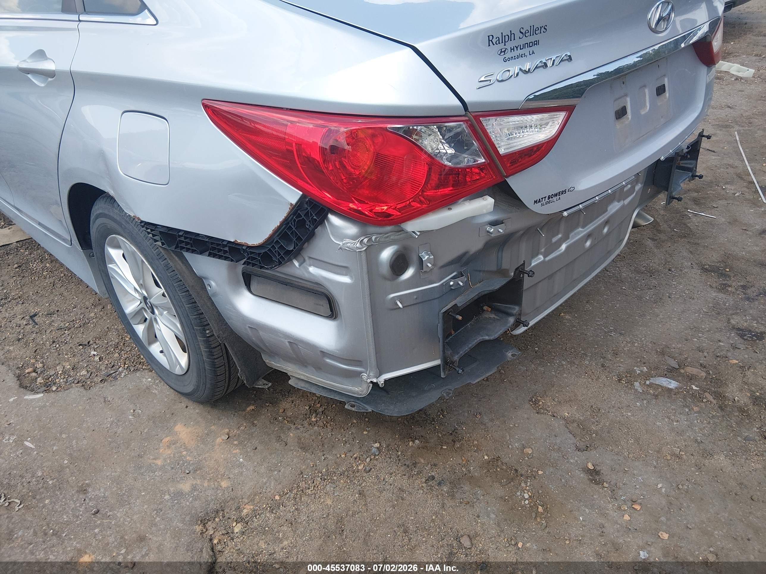 2014 Hyundai Sonata Gls Silver vin: 5NPEB4AC7EH879040