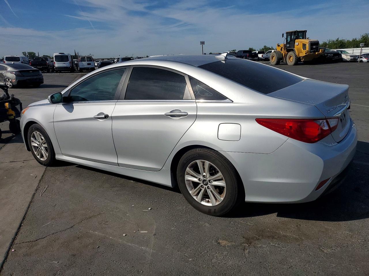 2014 Hyundai Sonata Gls Silver vin: 5NPEB4AC7EH884786