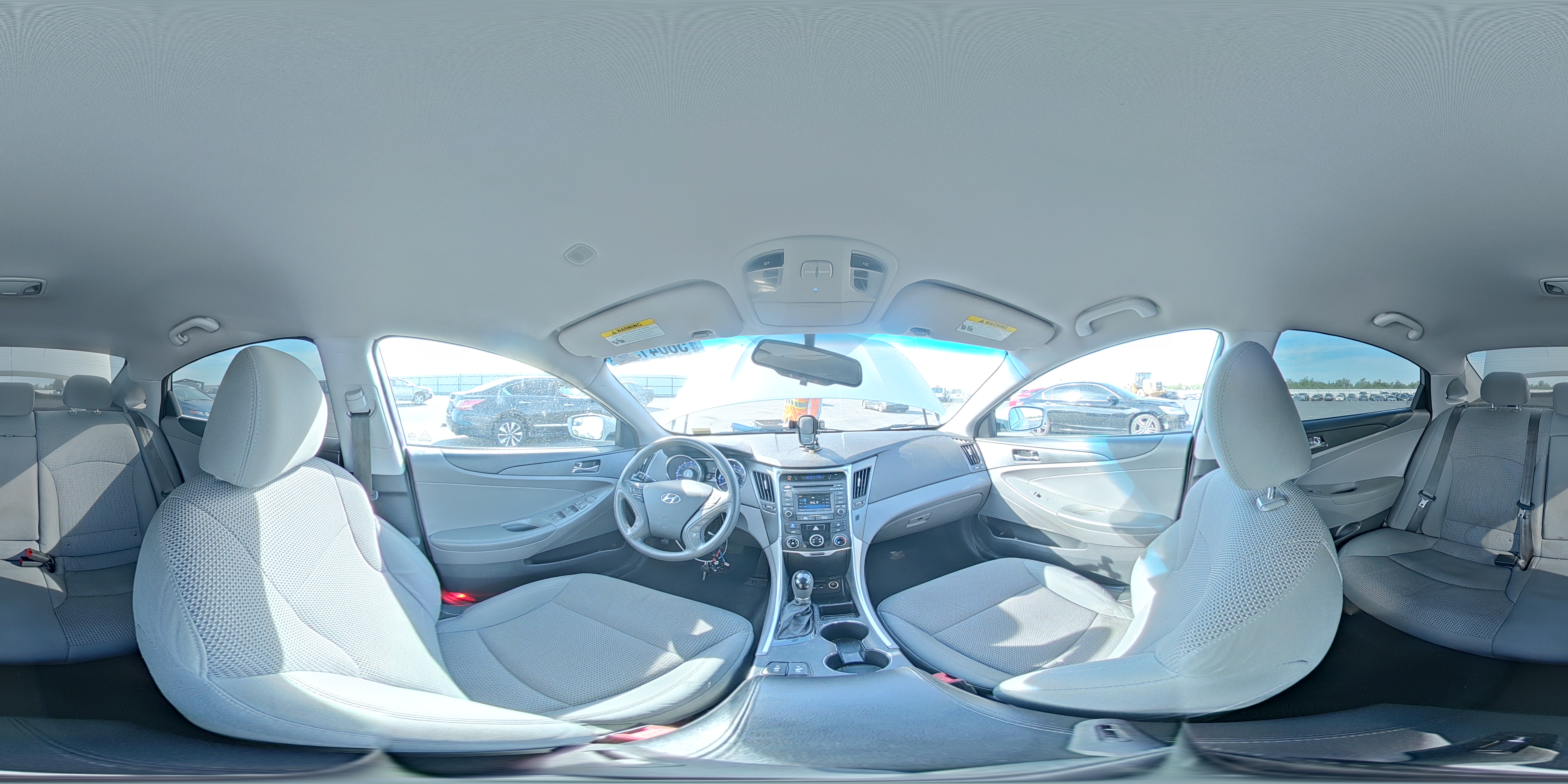 2014 Hyundai Sonata Gls Silver vin: 5NPEB4AC7EH884786