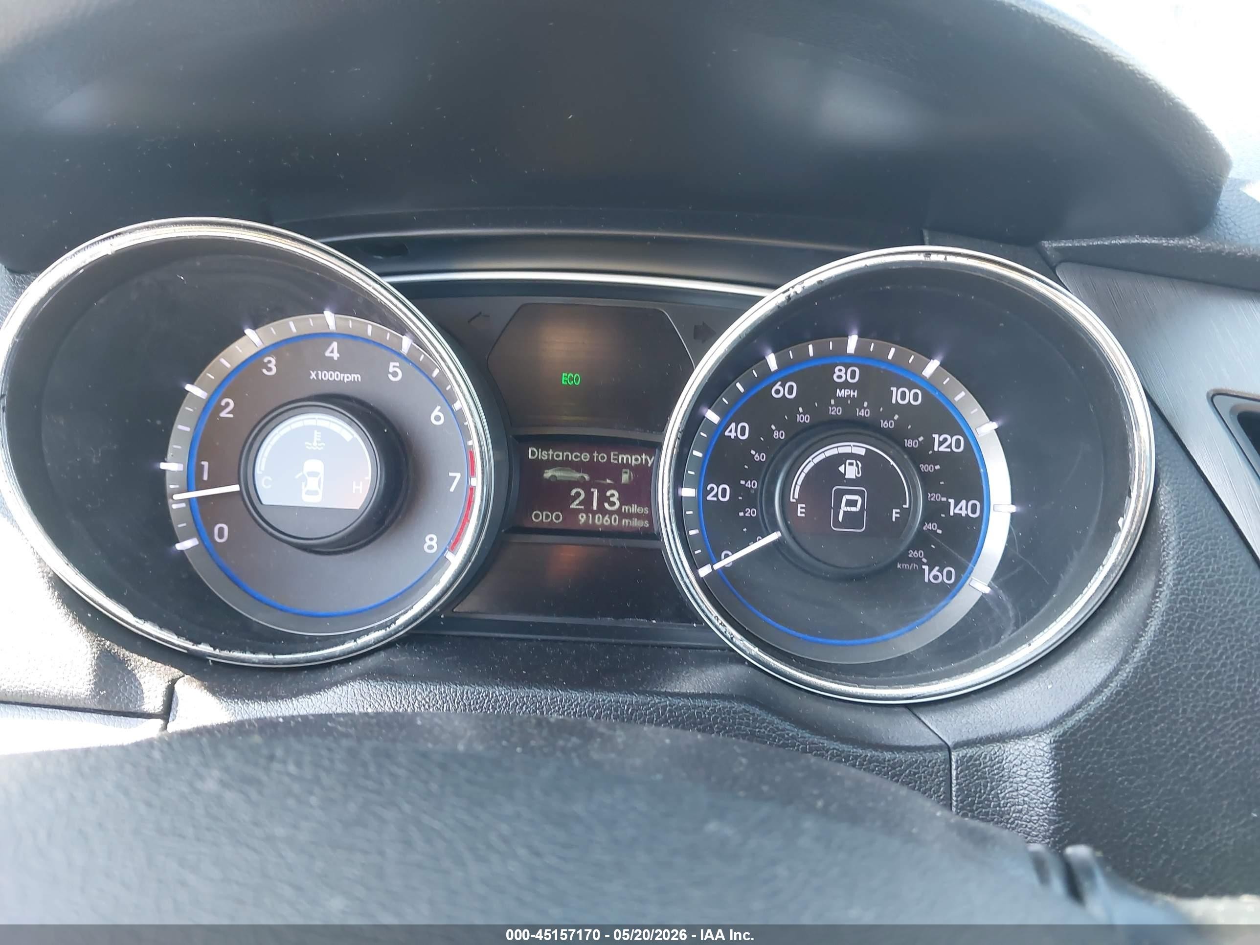 2014 Hyundai Sonata Gls Dark Blue vin: 5NPEB4AC7EH898123