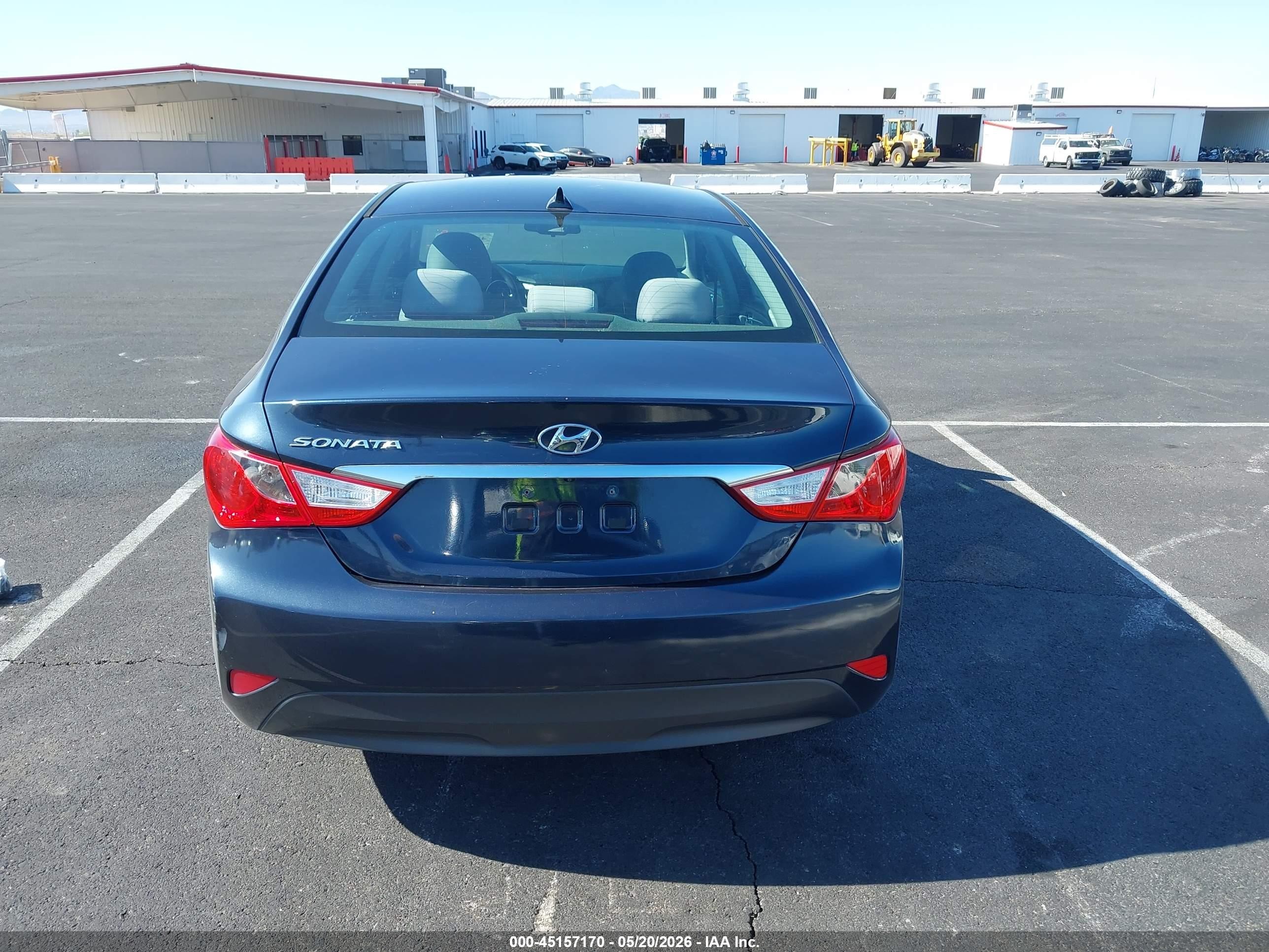 2014 Hyundai Sonata Gls Dark Blue vin: 5NPEB4AC7EH898123