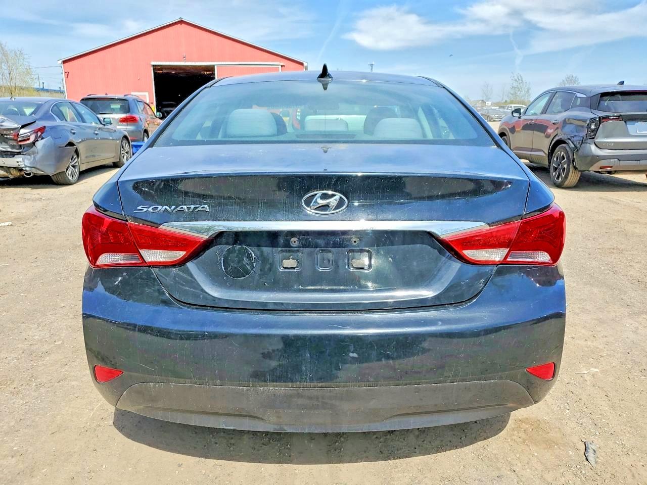 2014 Hyundai Sonata Gls Black vin: 5NPEB4AC7EH906169
