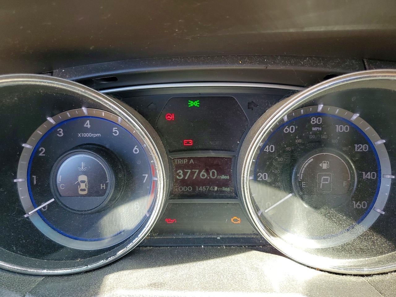 2014 Hyundai Sonata Gls Red vin: 5NPEB4AC7EH908911