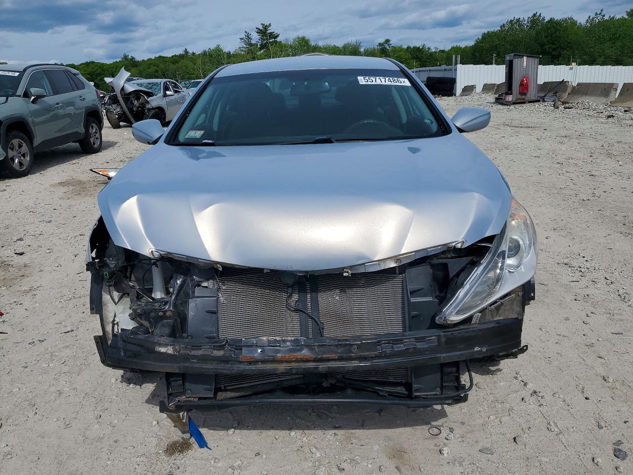 2014 Hyundai Sonata Gls Blue vin: 5NPEB4AC7EH910870