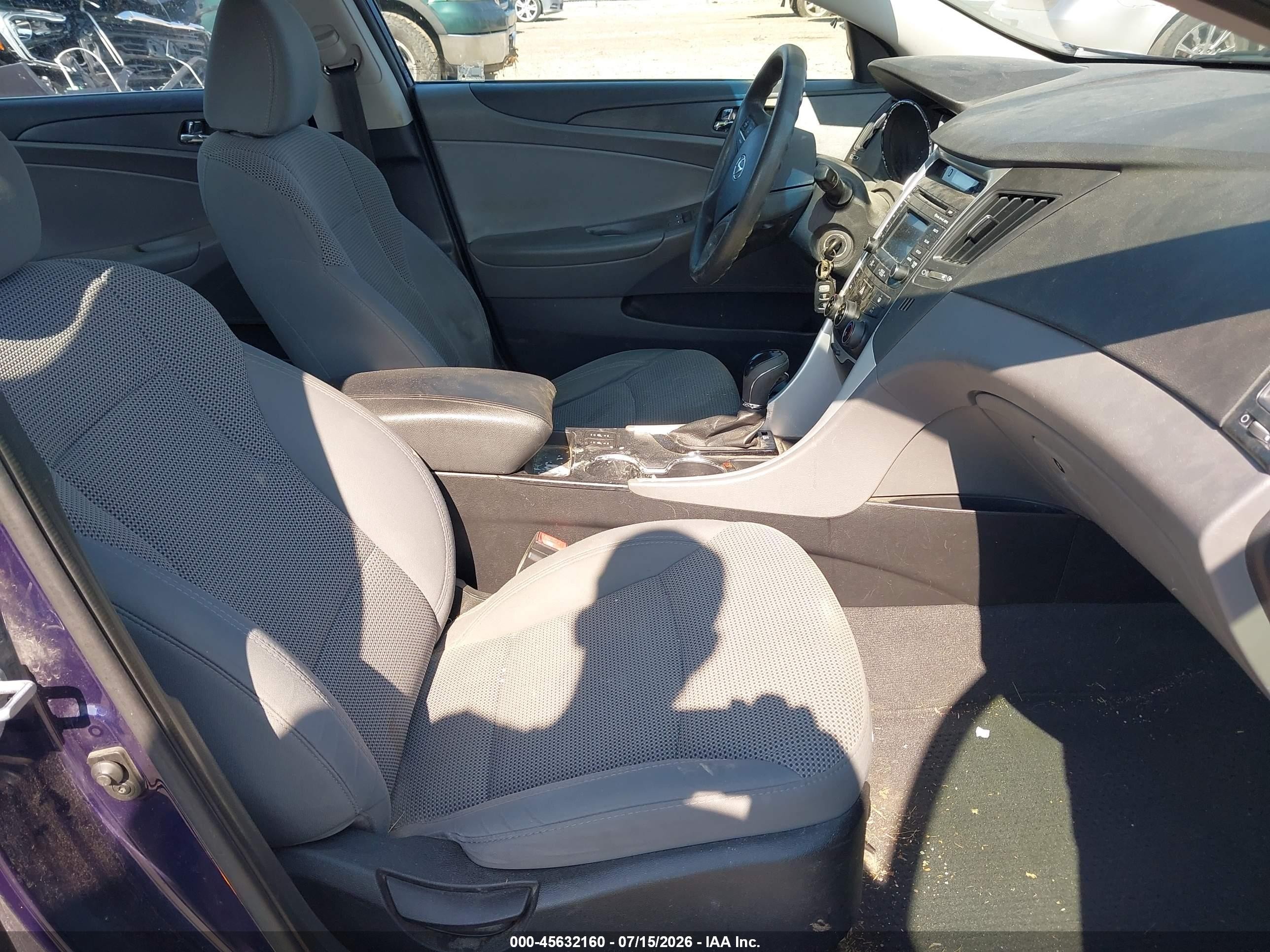2014 Hyundai Sonata Gls Синий vin: 5NPEB4AC7EH915891