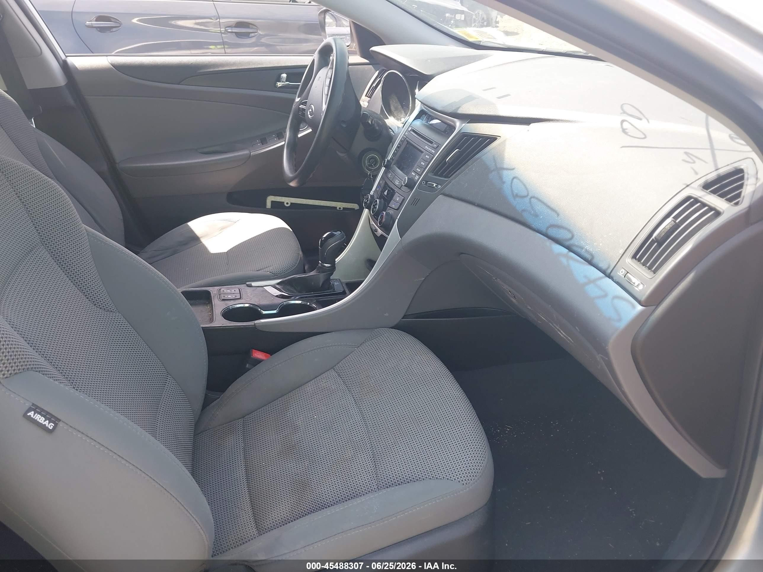 2014 Hyundai Sonata Gls Gray vin: 5NPEB4AC7EH916488