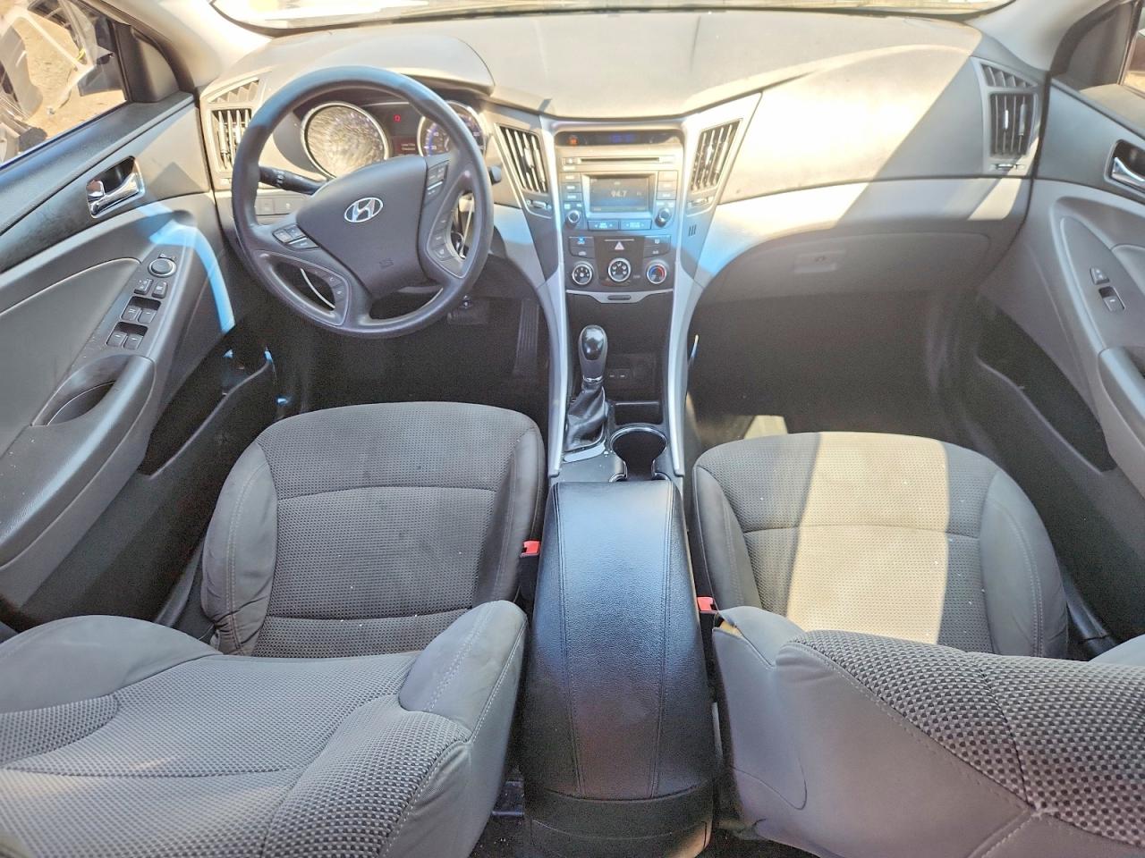 2014 Hyundai Sonata Gls Белый vin: 5NPEB4AC7EH916619