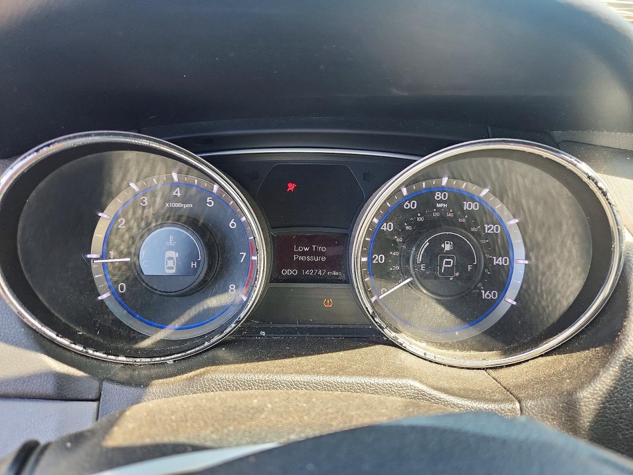 2014 Hyundai Sonata Gls Белый vin: 5NPEB4AC7EH916619