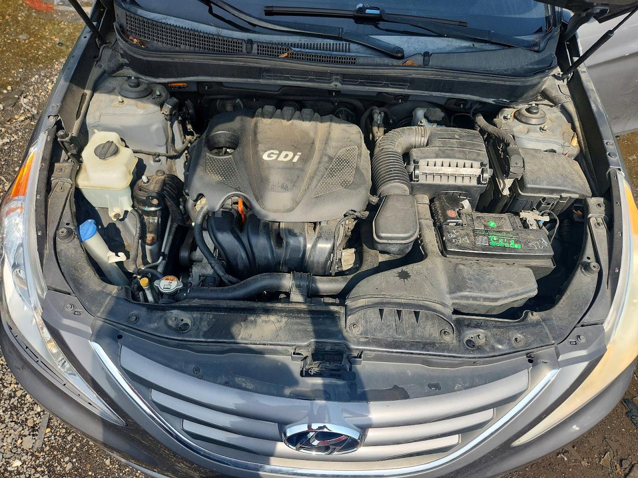 2014 Hyundai Sonata Gls Gray vin: 5NPEB4AC7EH919181