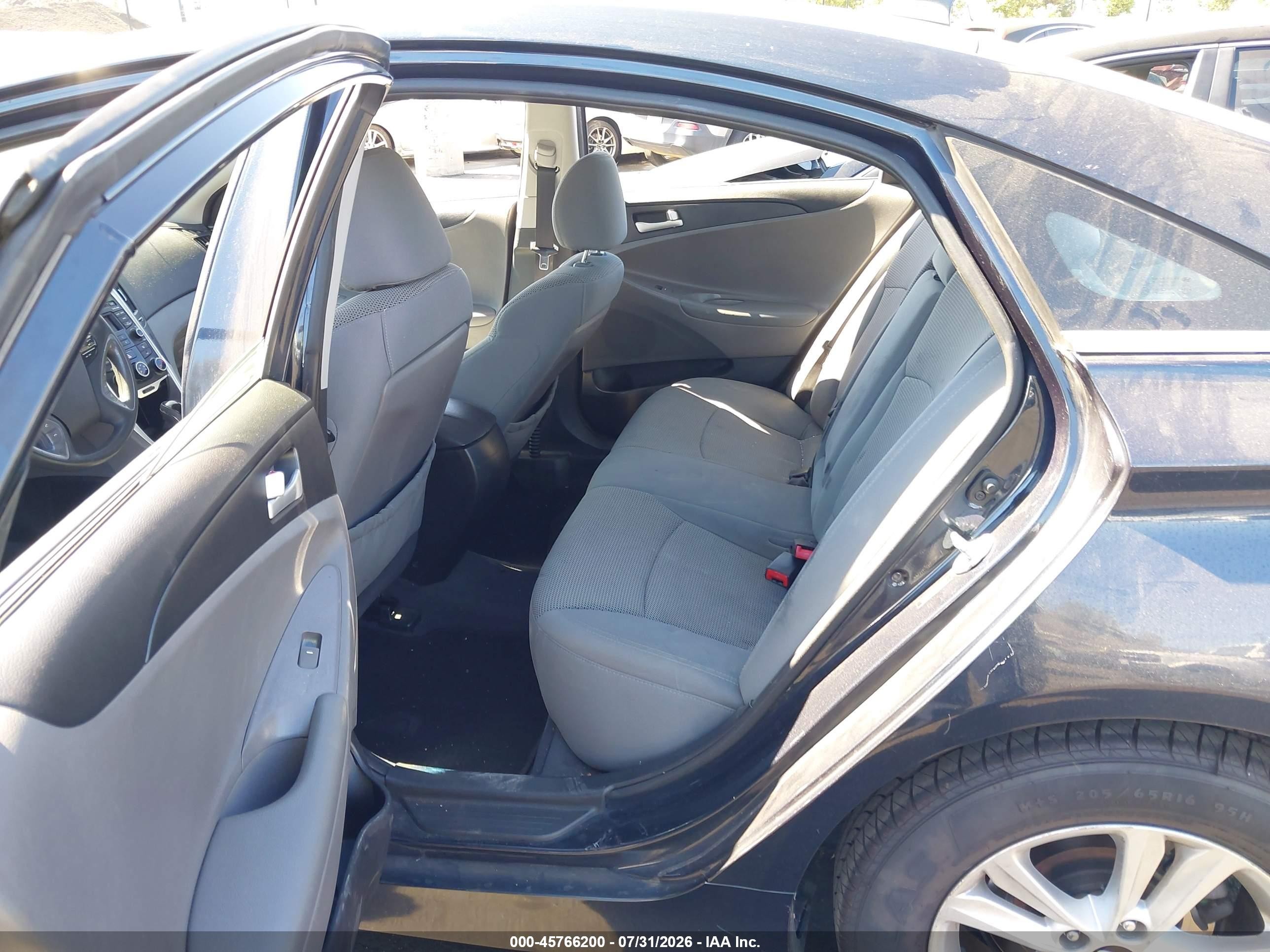 2014 Hyundai Sonata Gls Gray vin: 5NPEB4AC7EH925286
