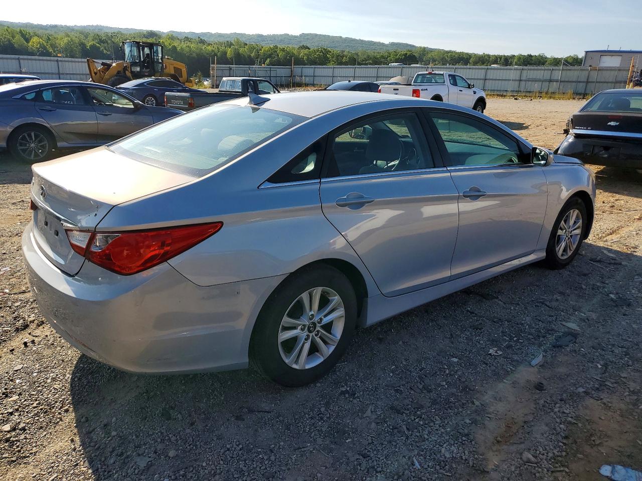 2014 Hyundai Sonata Gls Blue vin: 5NPEB4AC7EH930939
