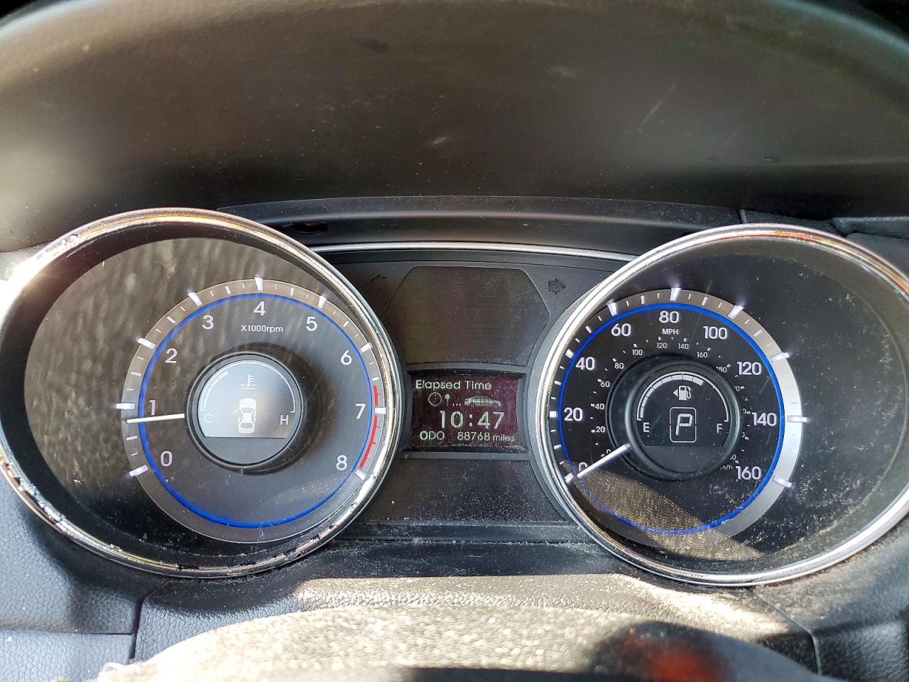 2014 Hyundai Sonata Gls Blue vin: 5NPEB4AC7EH930939
