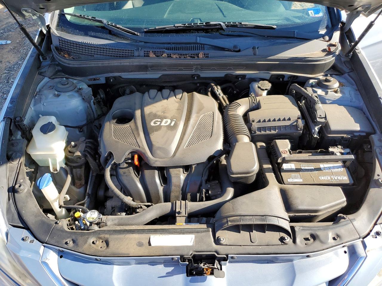 2014 Hyundai Sonata Gls Blue vin: 5NPEB4AC7EH930939