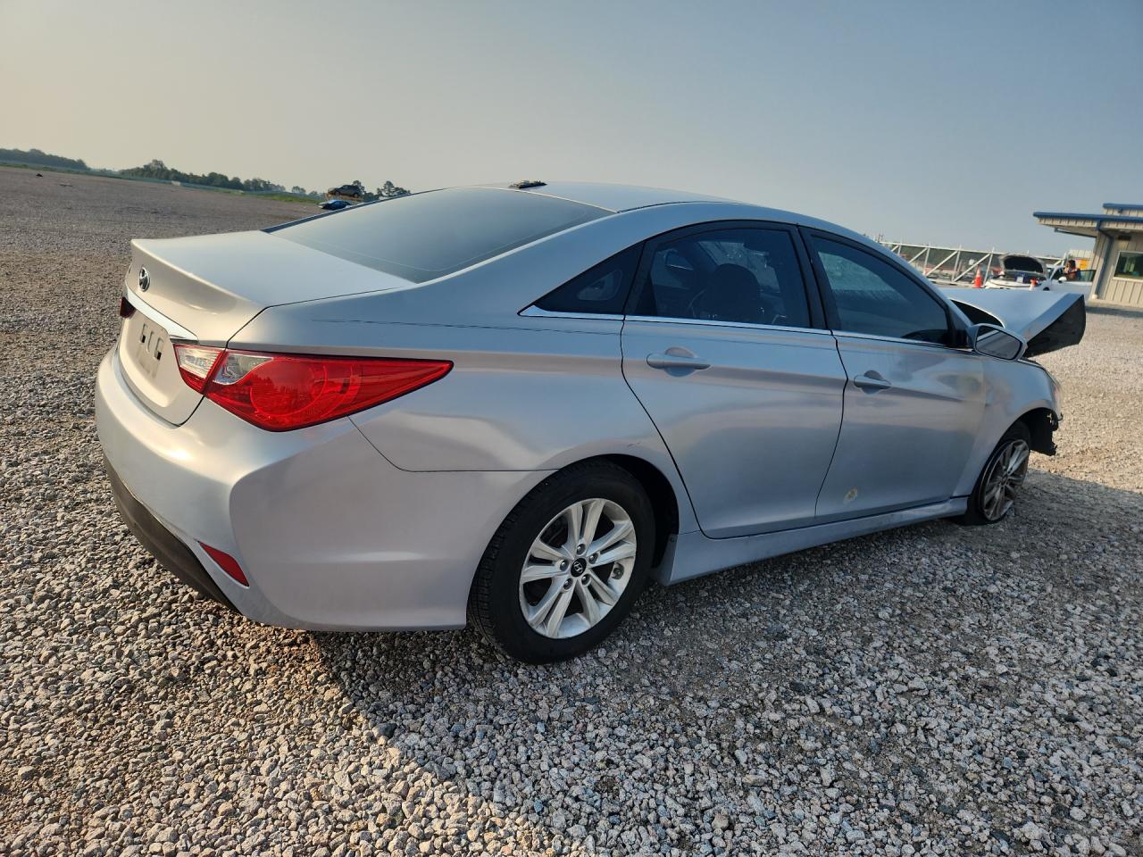 2014 Hyundai Sonata Gls Blue vin: 5NPEB4AC7EH934585