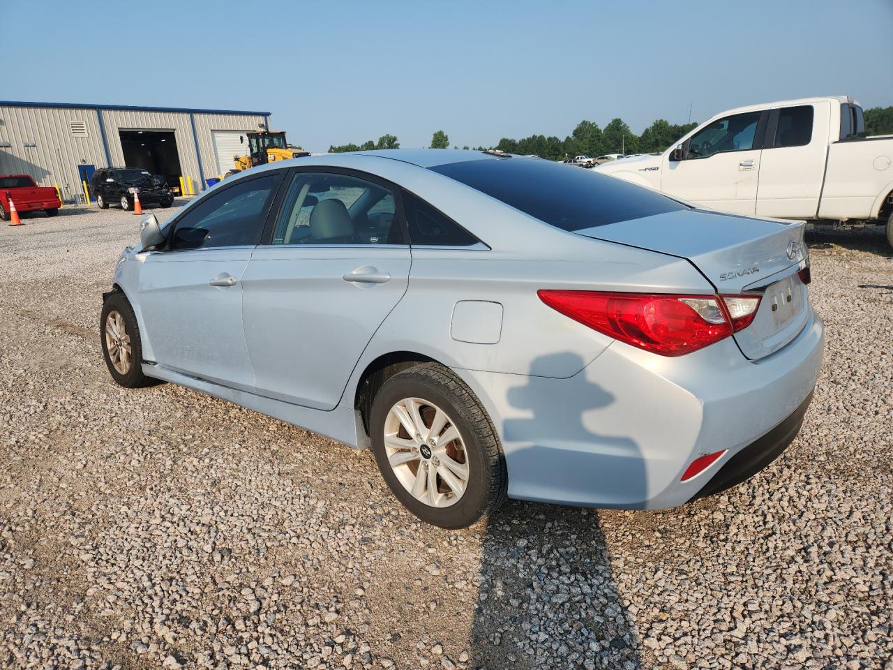 2014 Hyundai Sonata Gls Blue vin: 5NPEB4AC7EH934585