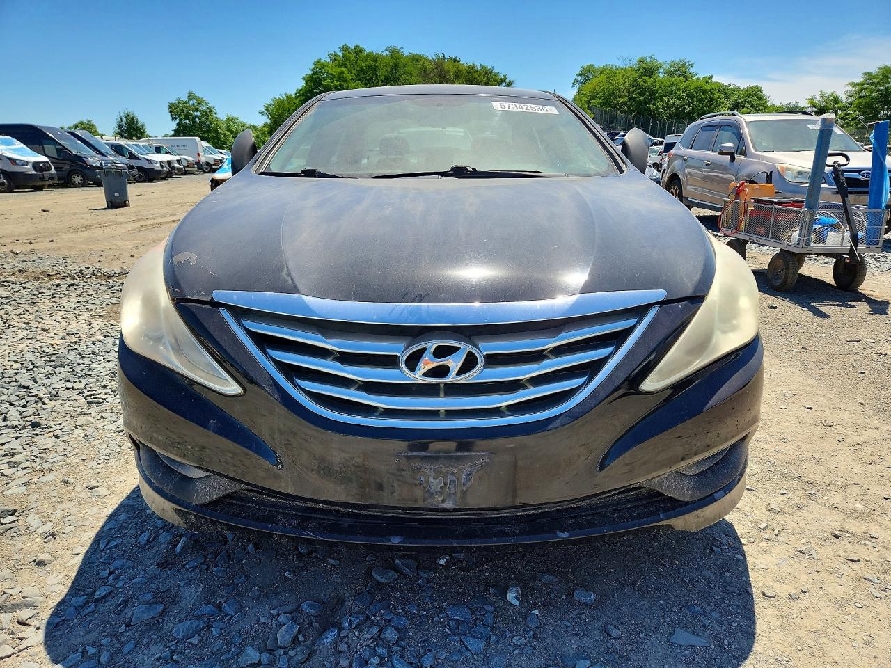 2014 Hyundai Sonata Gls Black vin: 5NPEB4AC7EH938572