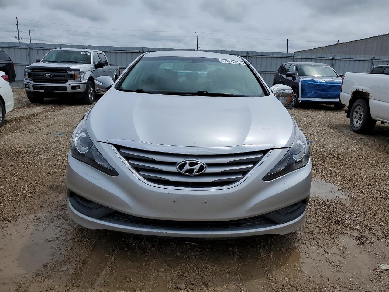 2014 Hyundai Sonata Gls Серебряный vin: 5NPEB4AC7EH939446