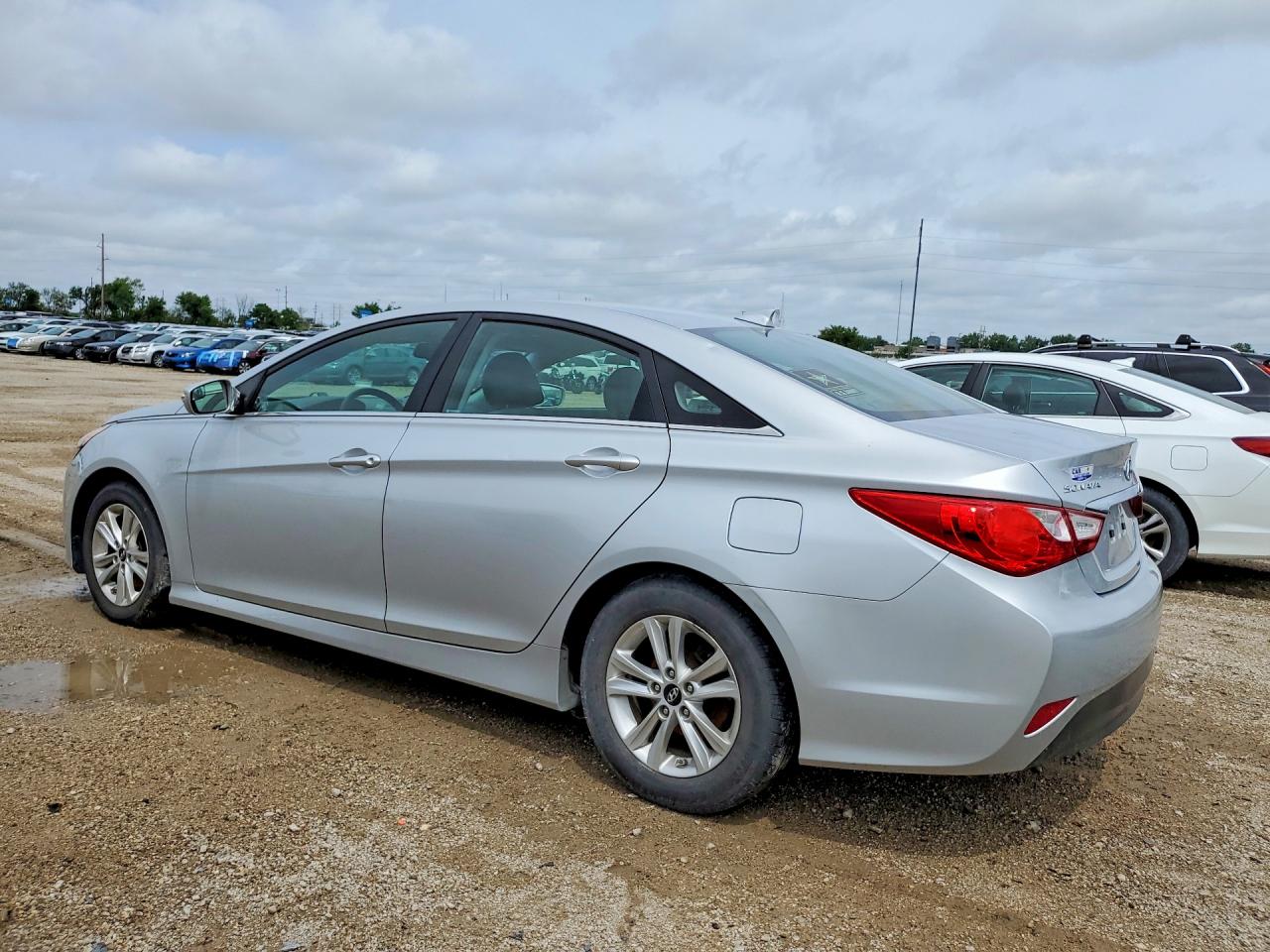 2014 Hyundai Sonata Gls Серебряный vin: 5NPEB4AC7EH939446
