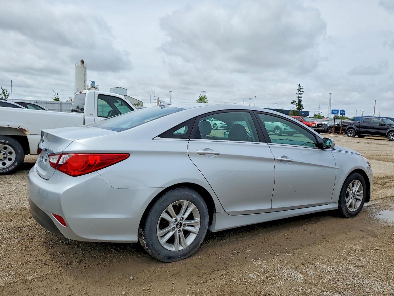 2014 Hyundai Sonata Gls Серебряный vin: 5NPEB4AC7EH939446