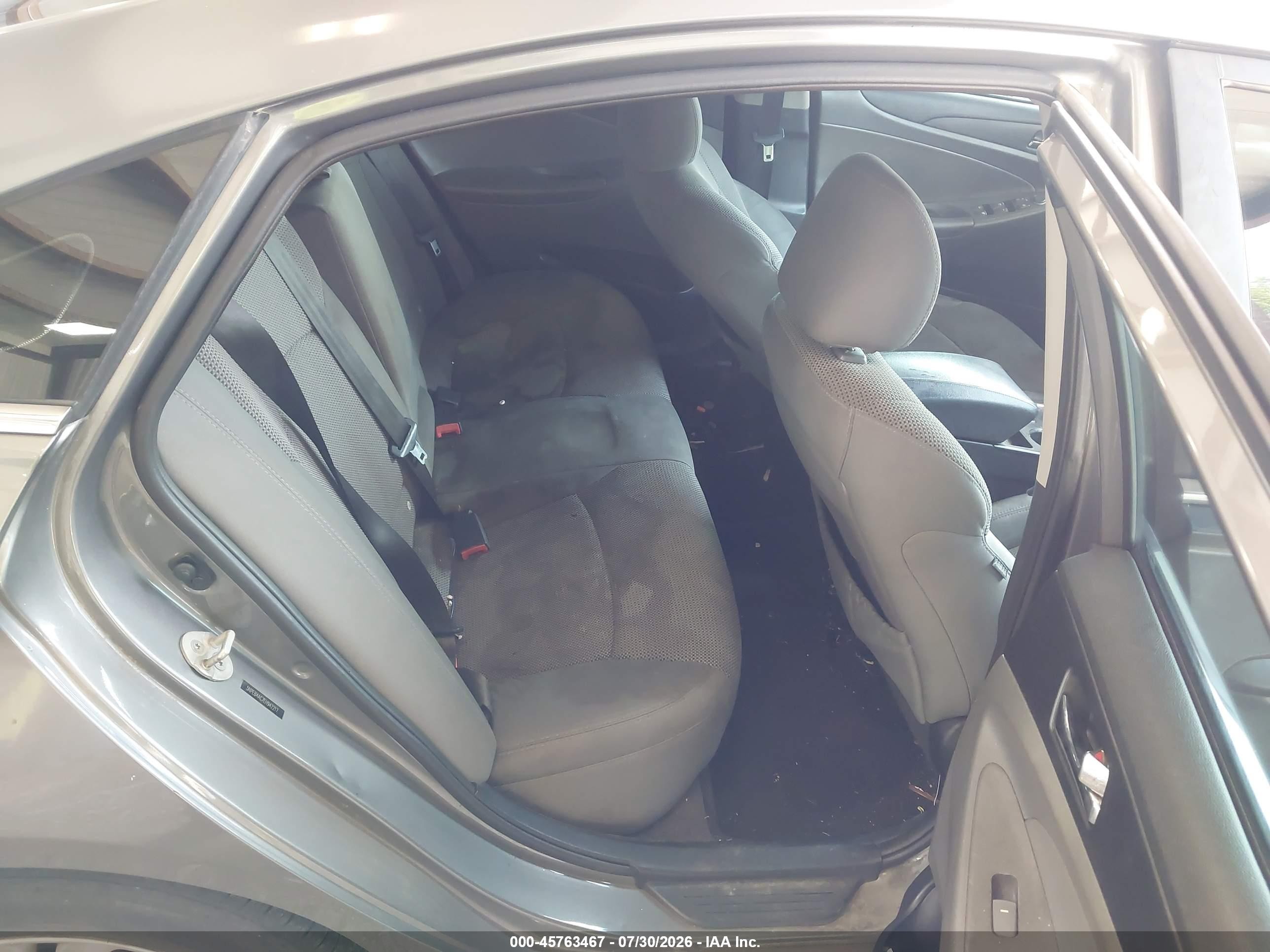 2014 Hyundai Sonata Gls Gray vin: 5NPEB4AC7EH942217