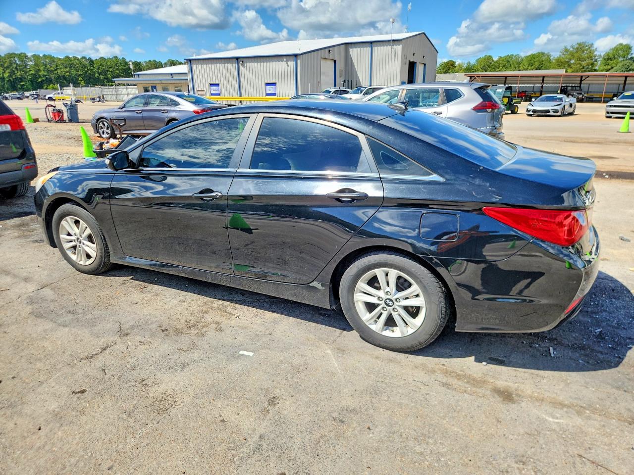 2014 Hyundai Sonata Gls Black vin: 5NPEB4AC7EH947322