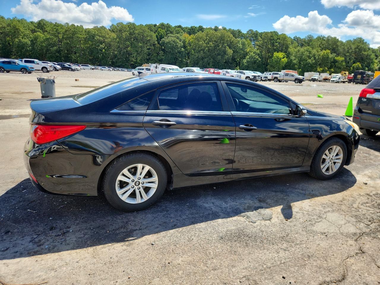 2014 Hyundai Sonata Gls Black vin: 5NPEB4AC7EH947322