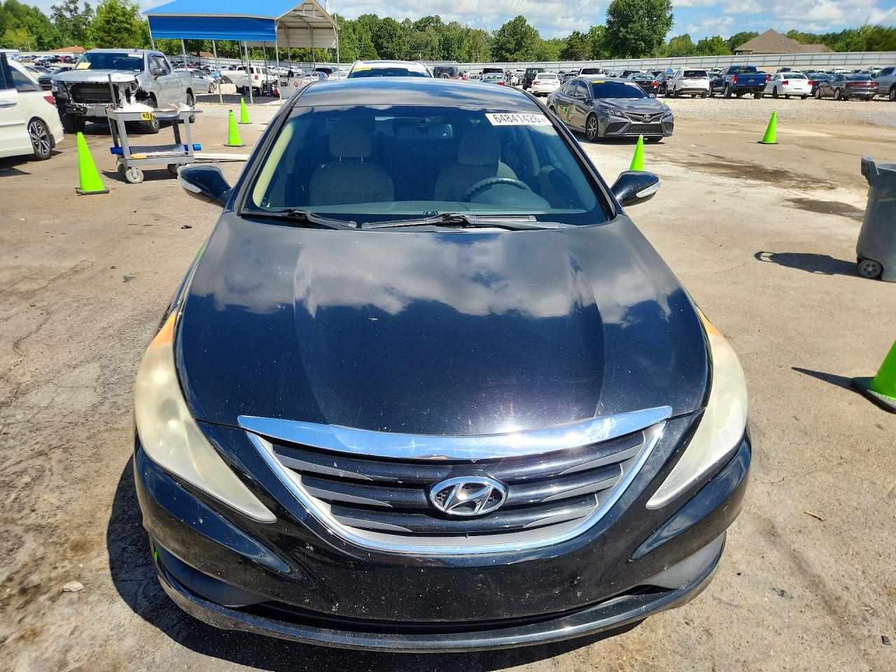 2014 Hyundai Sonata Gls Black vin: 5NPEB4AC7EH947322