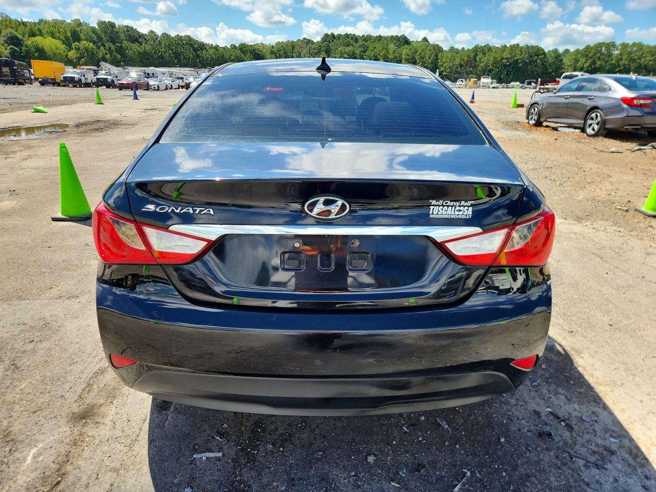 2014 Hyundai Sonata Gls Black vin: 5NPEB4AC7EH947322