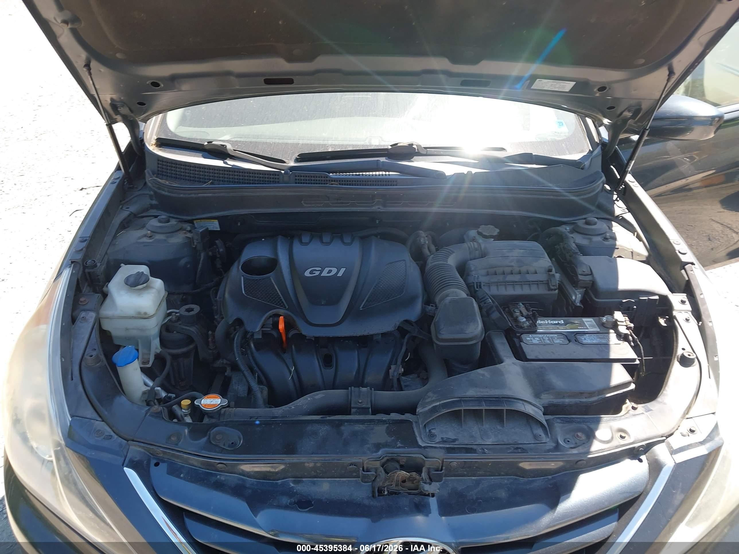 2011 Hyundai Sonata Gls Black vin: 5NPEB4AC8BH002021