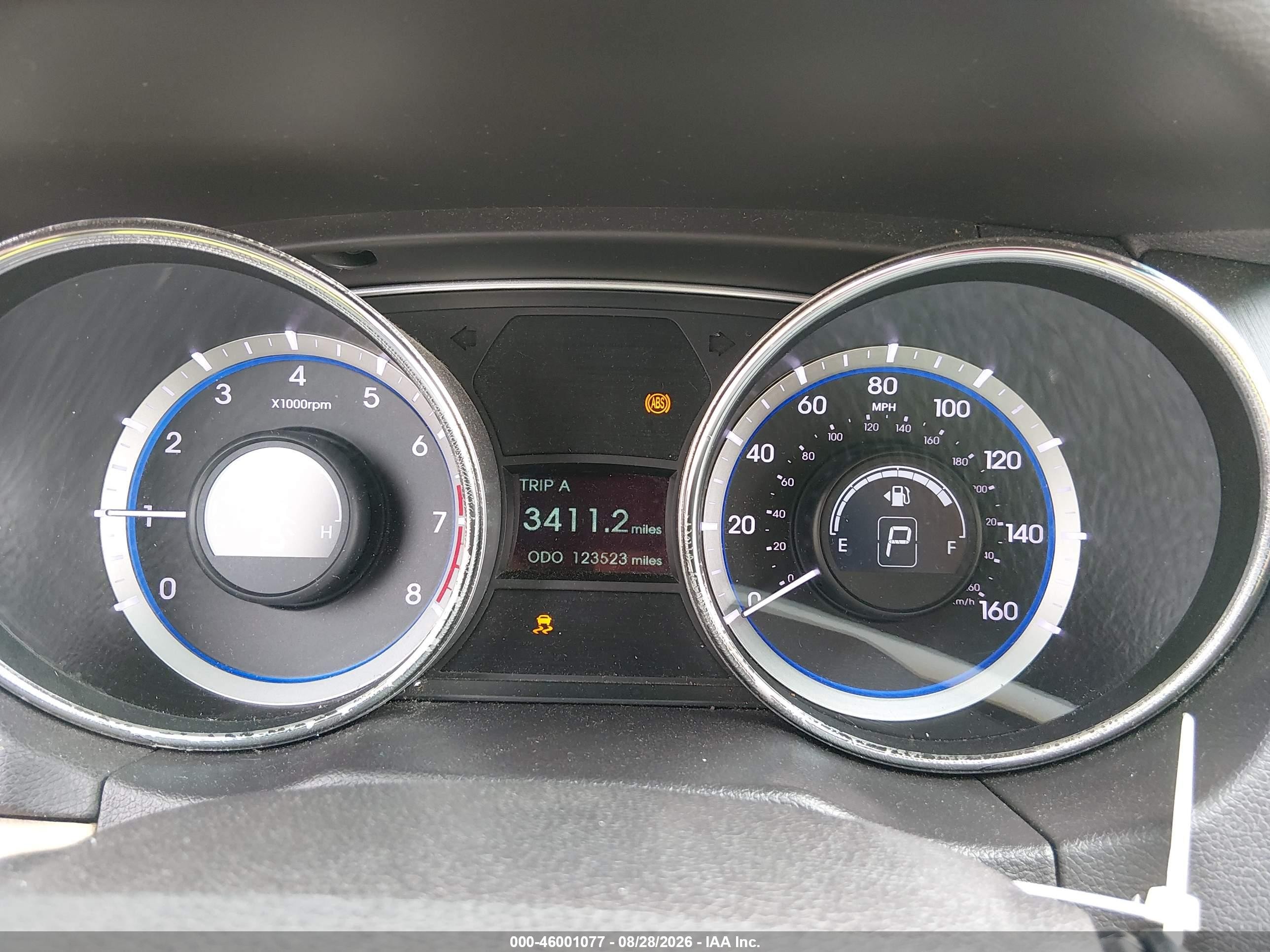 2011 Hyundai Sonata Gls White vin: 5NPEB4AC8BH002942