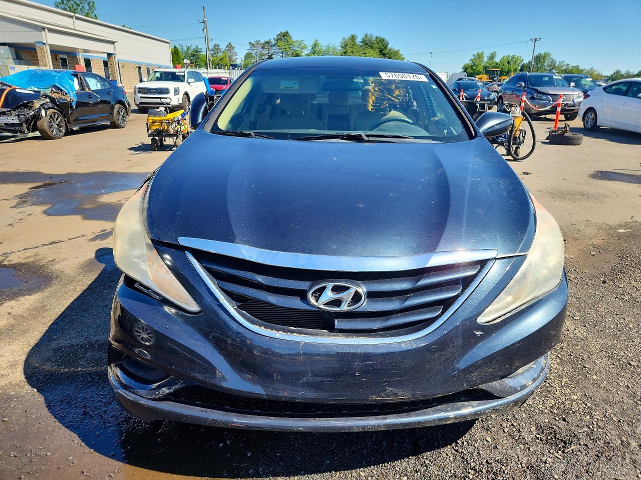 2011 Hyundai Sonata Gls Black vin: 5NPEB4AC8BH010085